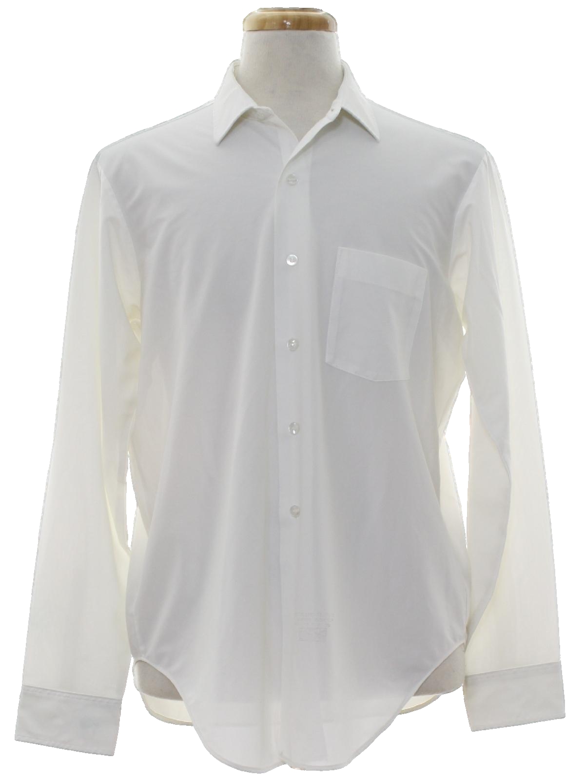 Arrow 60s Poly Cotton L/S White Shirt メンズ | sarilab.com