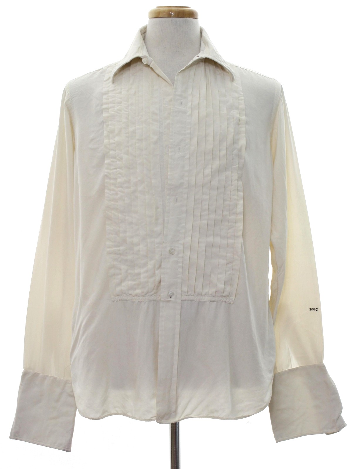 Sixties Brooks Brothers Shirt: 60s -Brooks Brothers- Mens cream ...