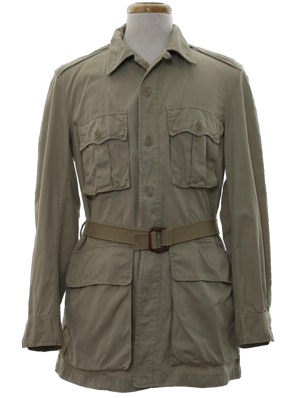 Phila QM Depot Fifties Vintage Jacket: 50s -Phila QM Depot- Mens khaki ...