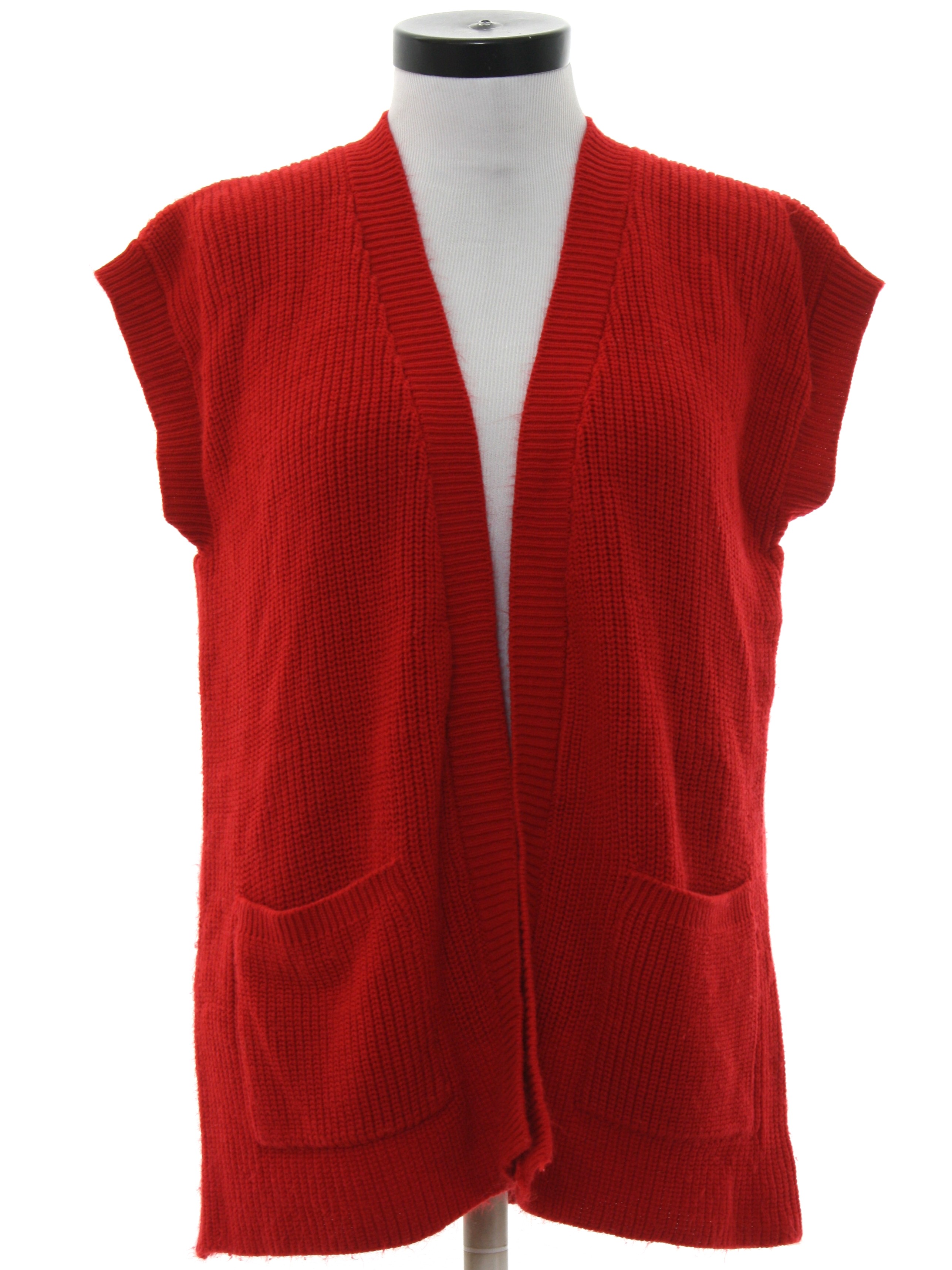 1980's Vintage Neil Martin Sweater: 80s -Neil Martin-- Womens red ...