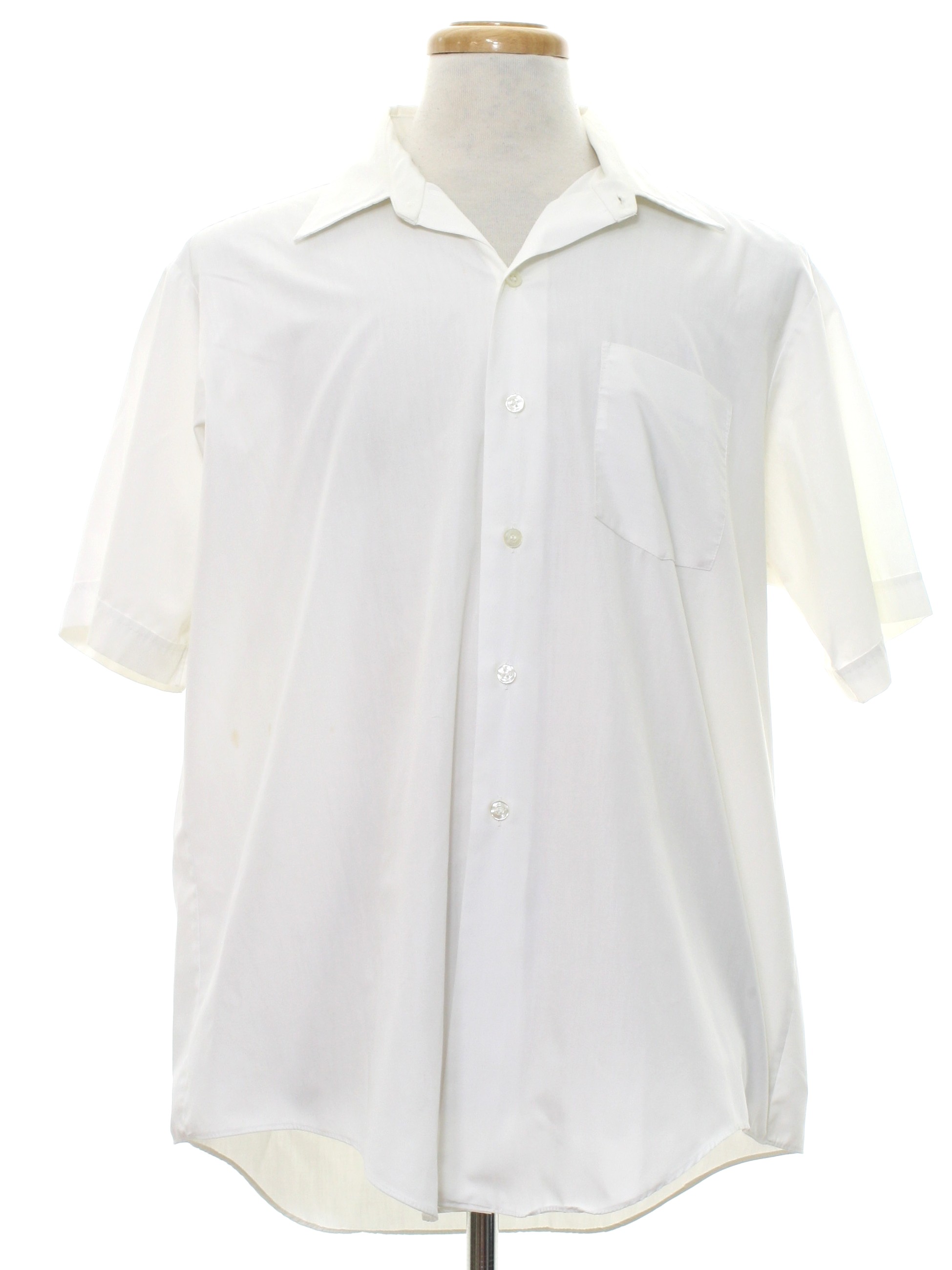 1960s White Front Sanforized Shirt: Early 60s -White Front Sanforized ...