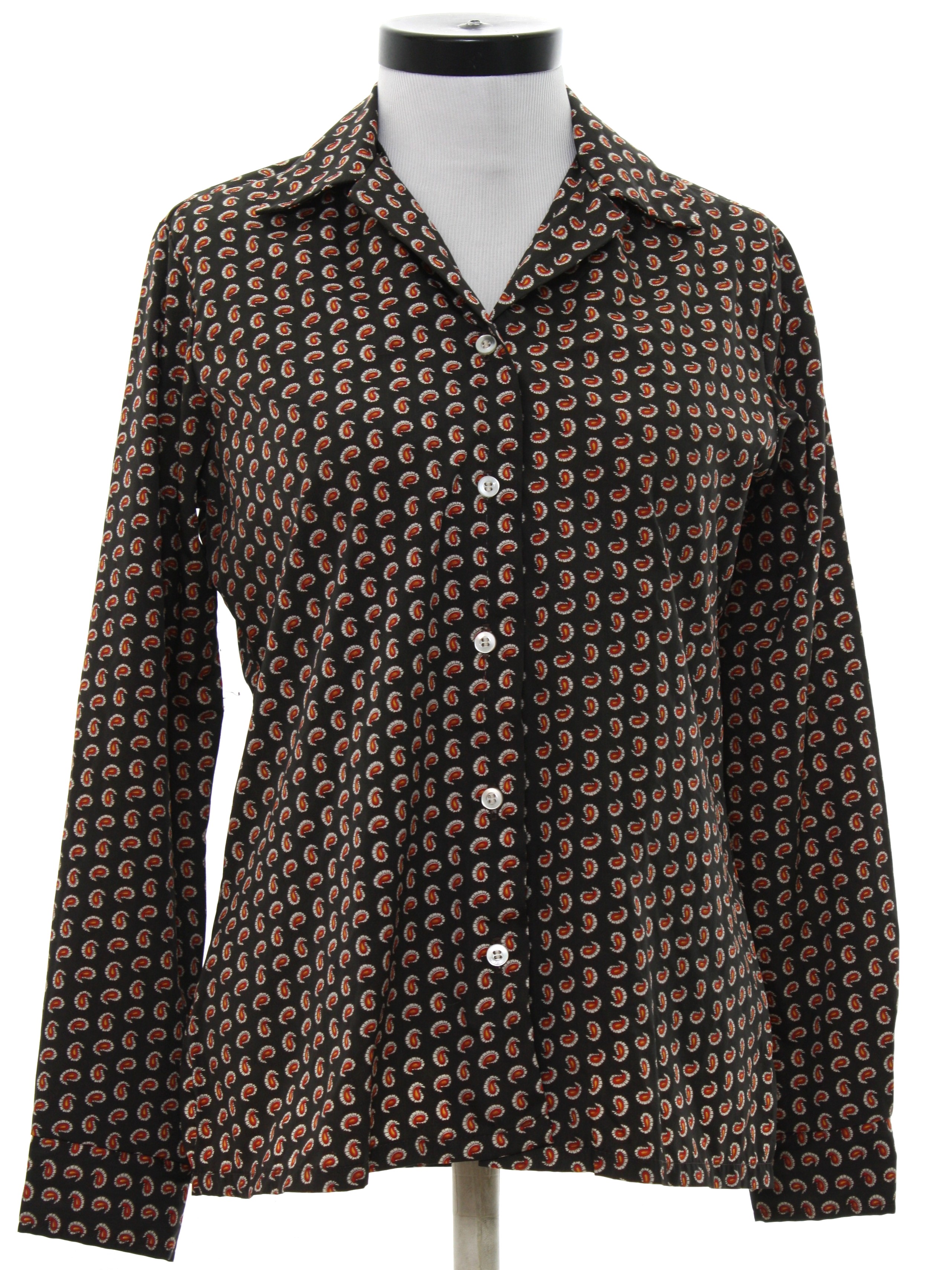1970's Shirt (Ivy Taylor): Late 70s or Early 80s -Ivy Taylor- Womens ...