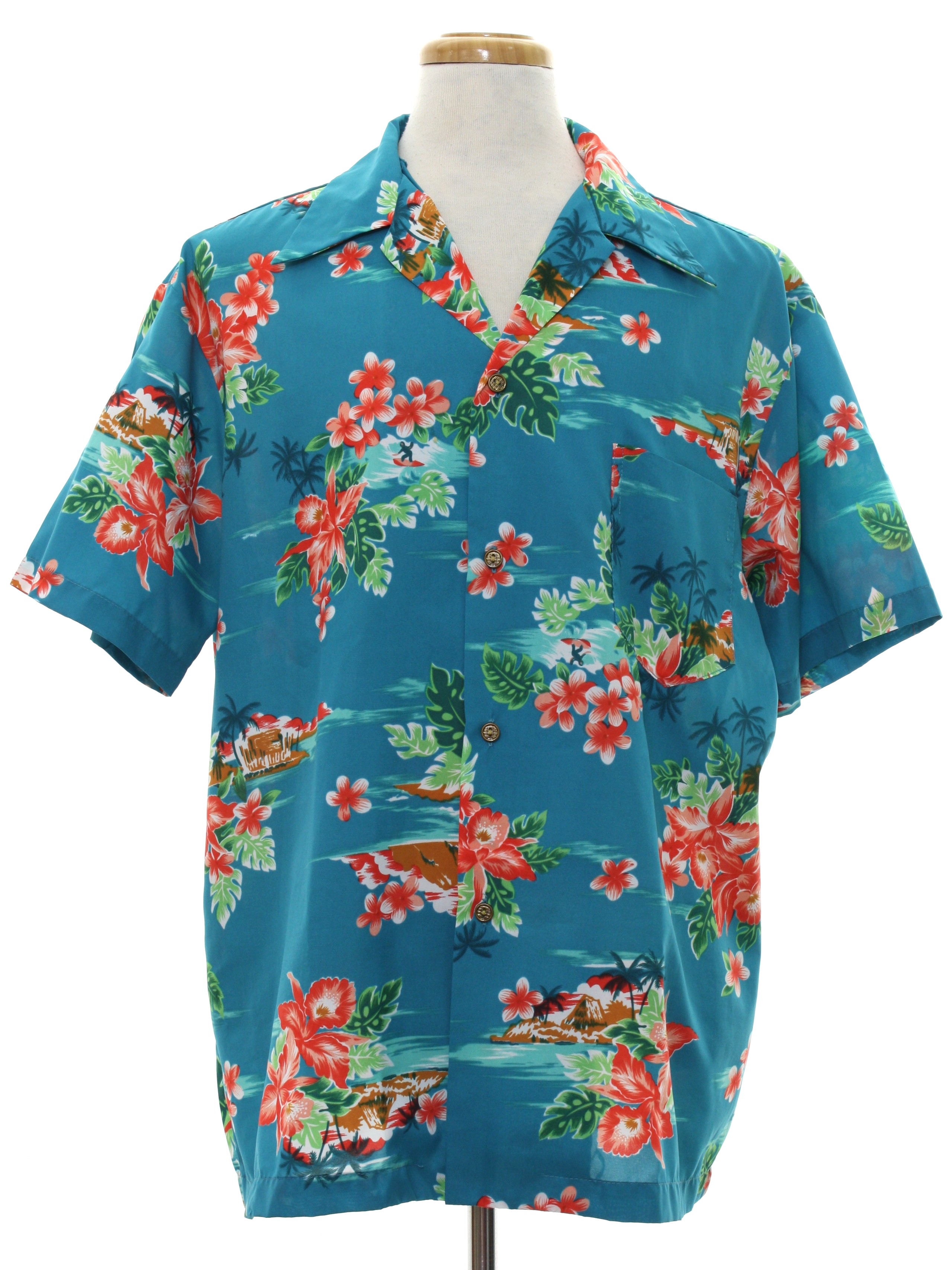 Vintage Made in Hawaii Seventies Hawaiian Shirt: 70s -Made in Hawaii ...