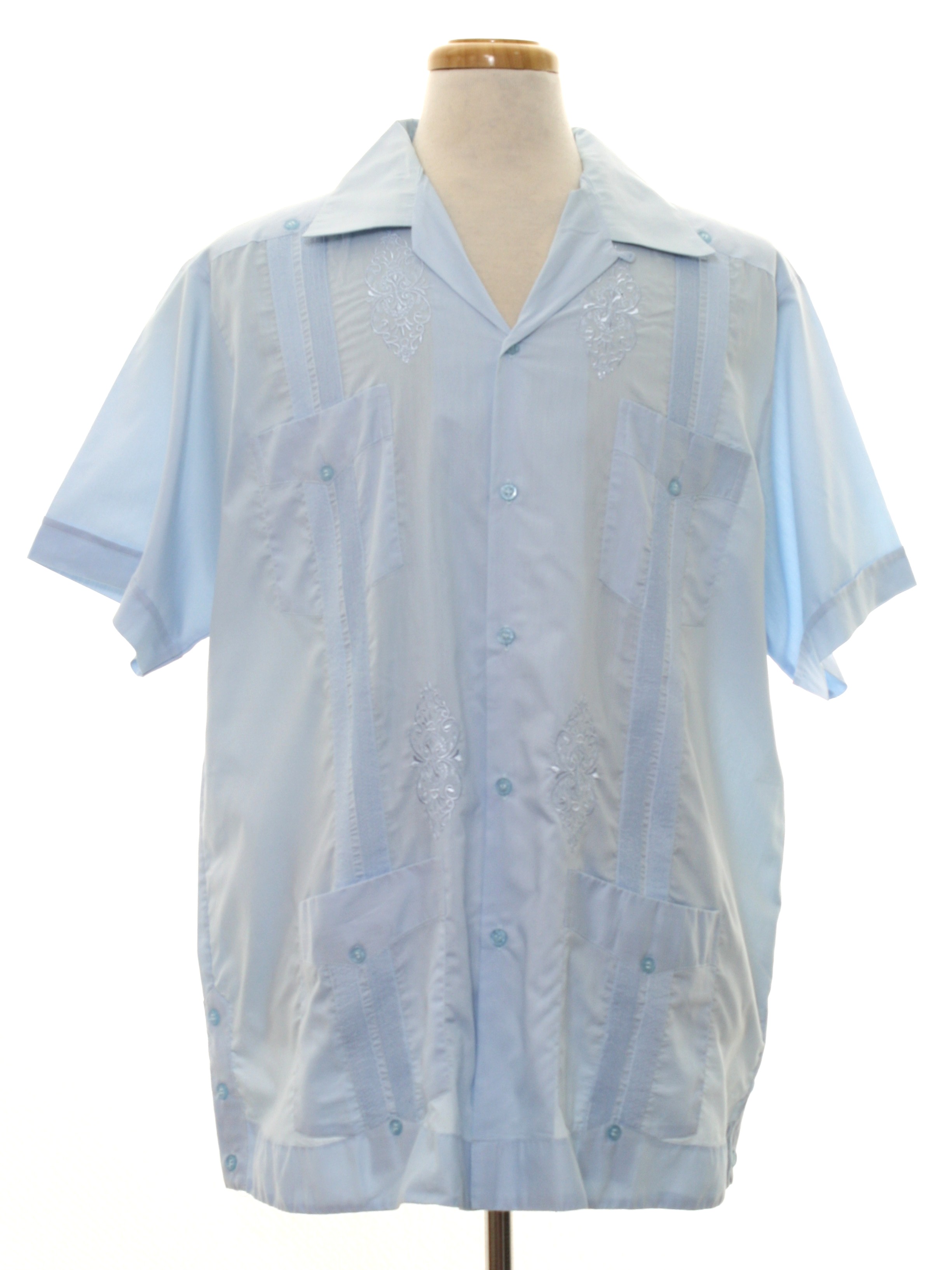 Guayabera Yucatecas Eighties Vintage Guayabera Shirt: 80s -Guayabera ...