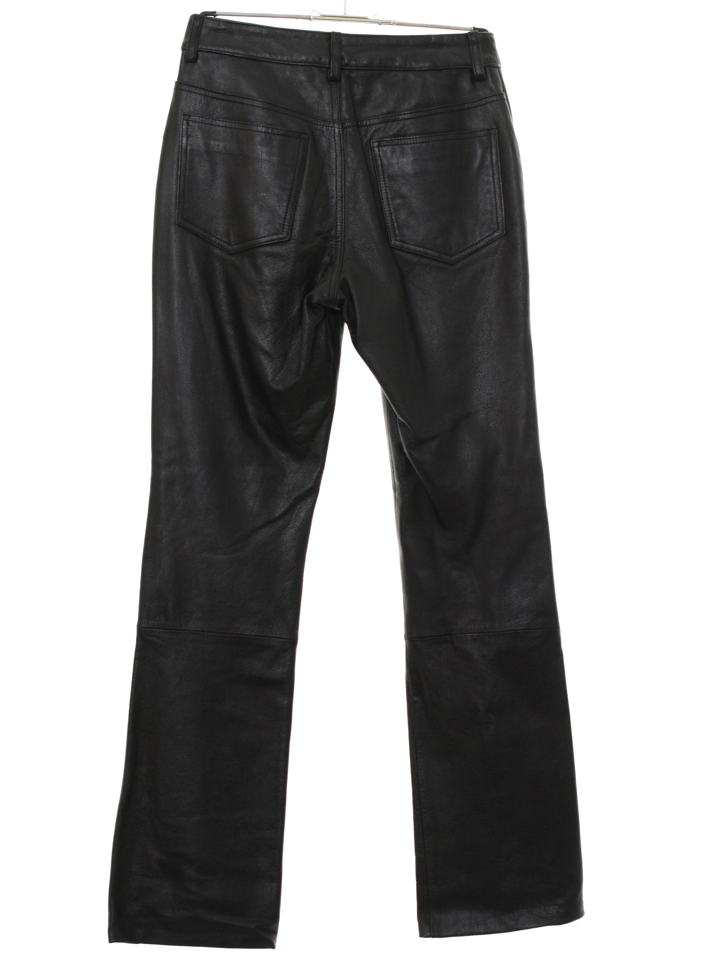 Retro Eighties Pants: 80s -Wilsons Leather- Womens black background ...