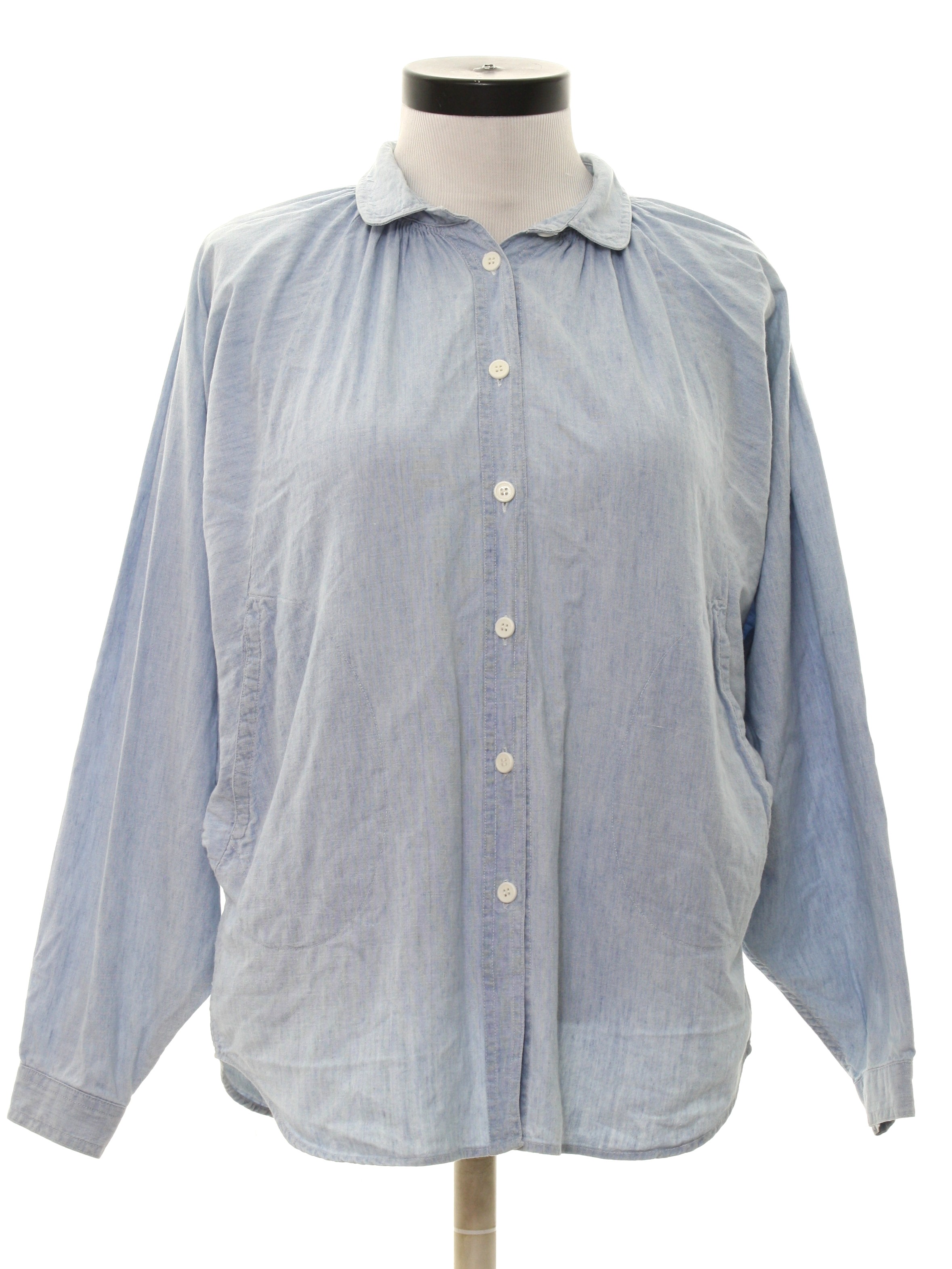 1980's Retro Hippie Shirt: Late 80s or early 90s -Liz Clairborne ...