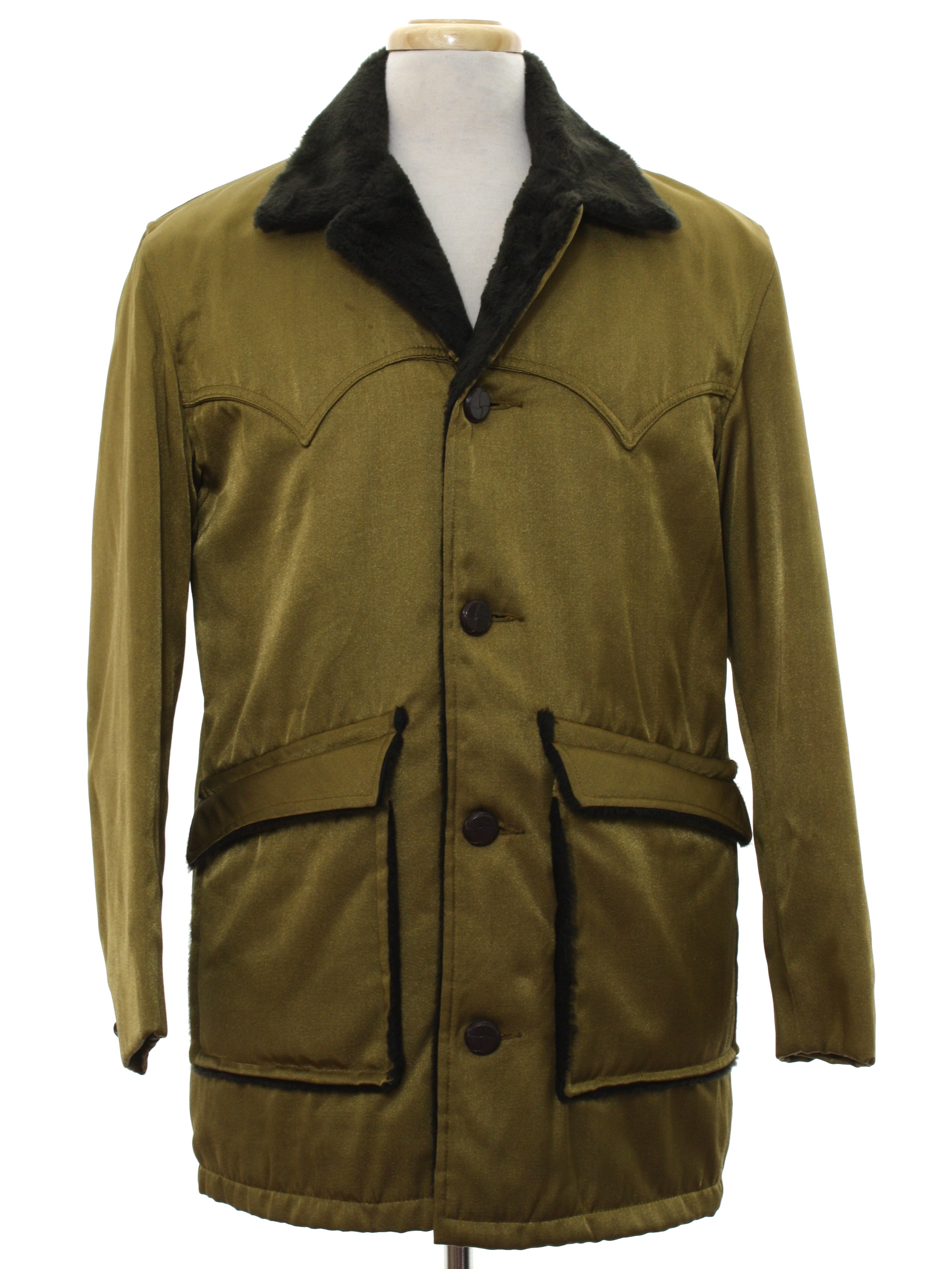 Retro 1960's Jacket (Golden Fleece) : 60s -Golden Fleece- Mens dark ...