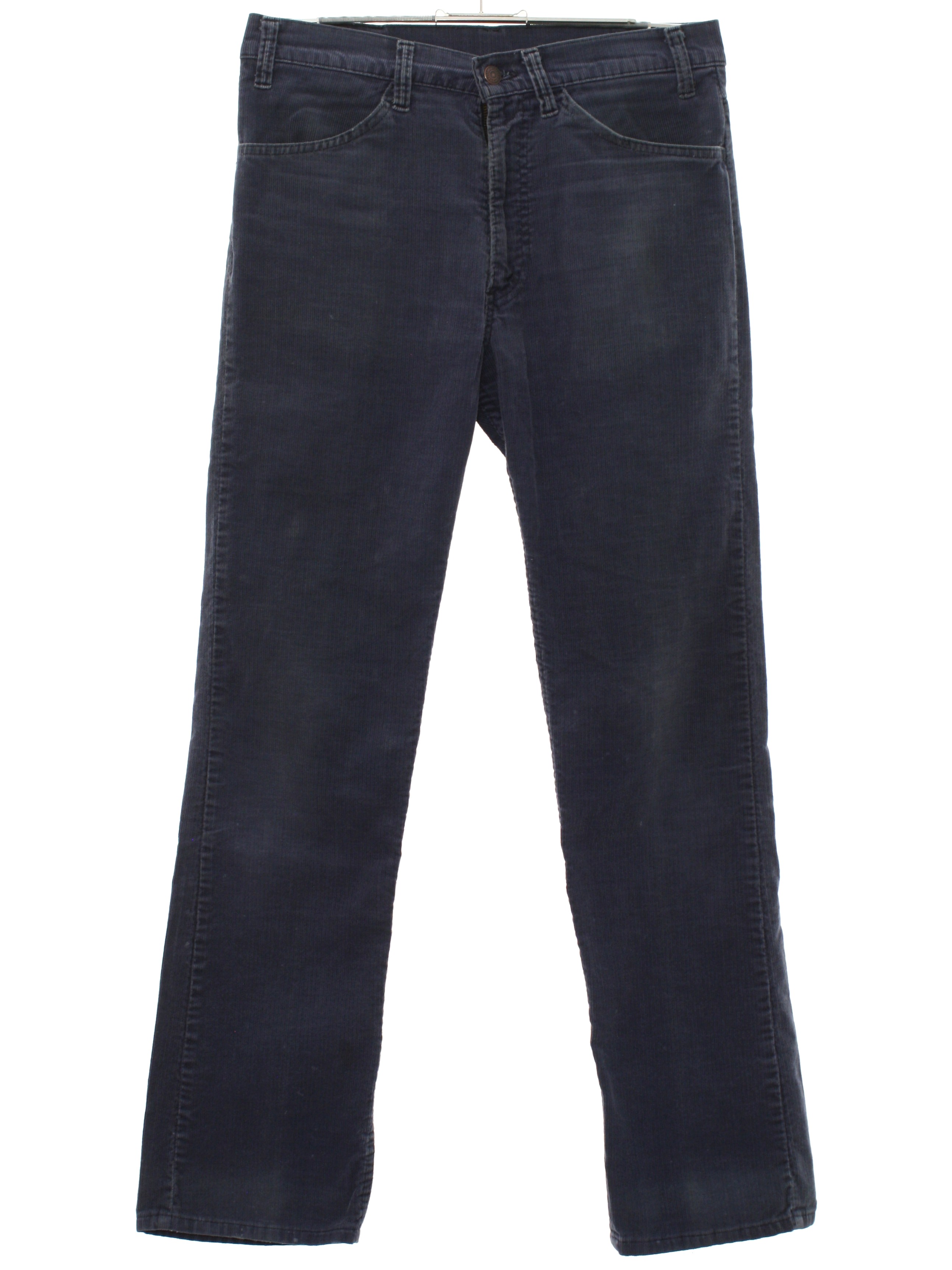 men's navy blue corduroy pants