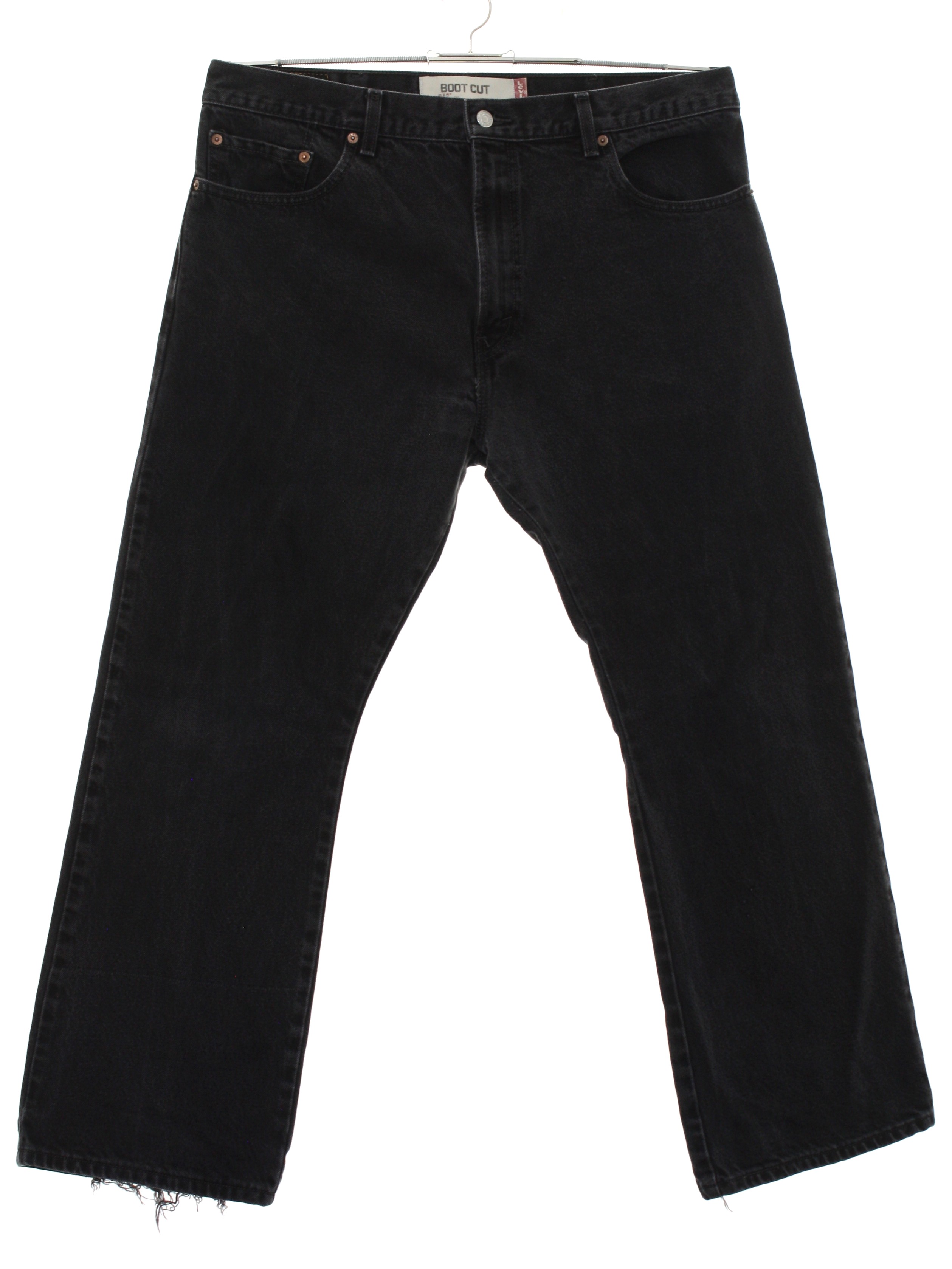 Retro 90's Flared Pants / Flares: 90s or Newer -Levis 517- Mens black ...