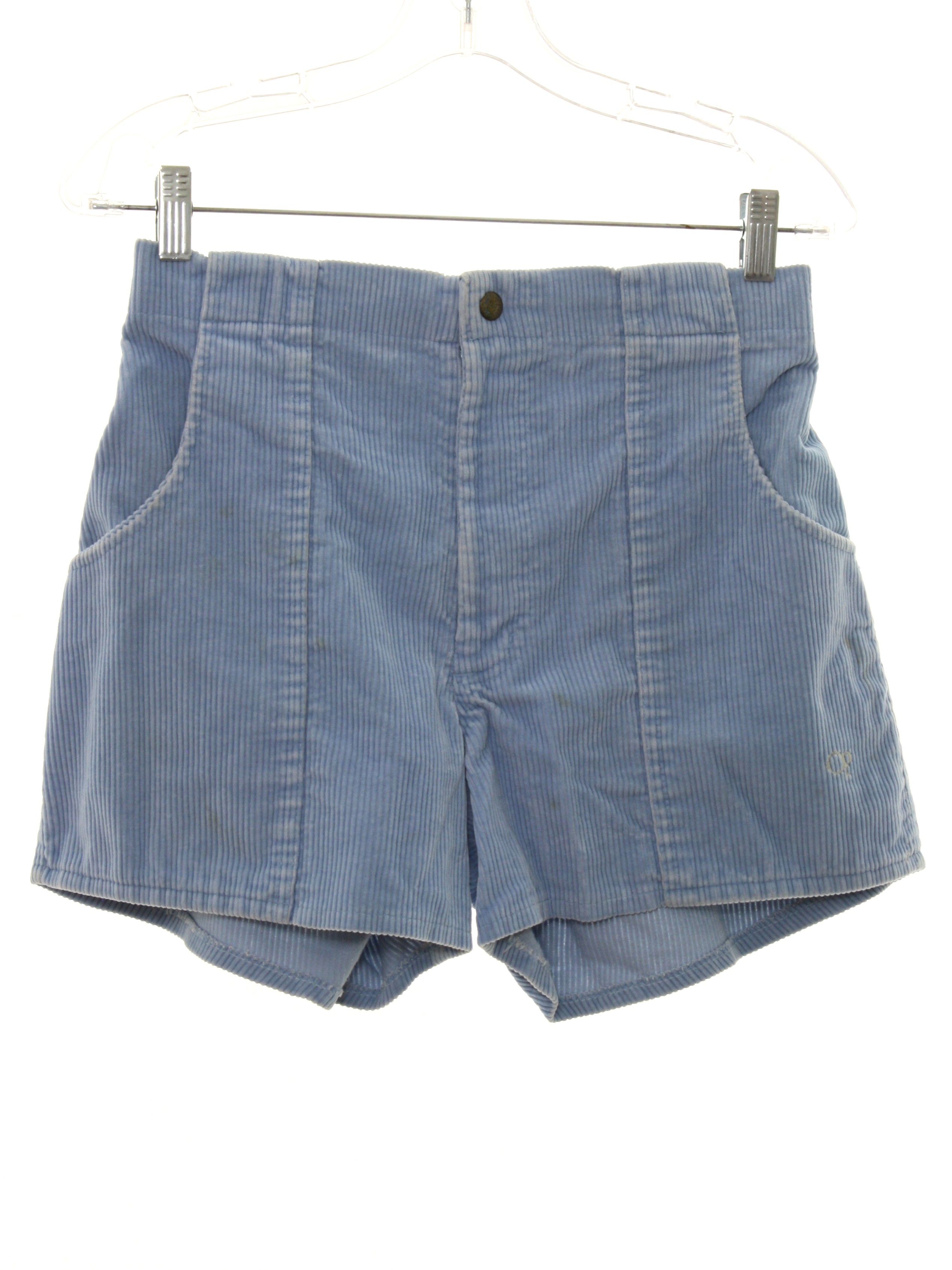 Retro 80's Shorts: 80s -Ocean Pacific- Mens light blue background ...