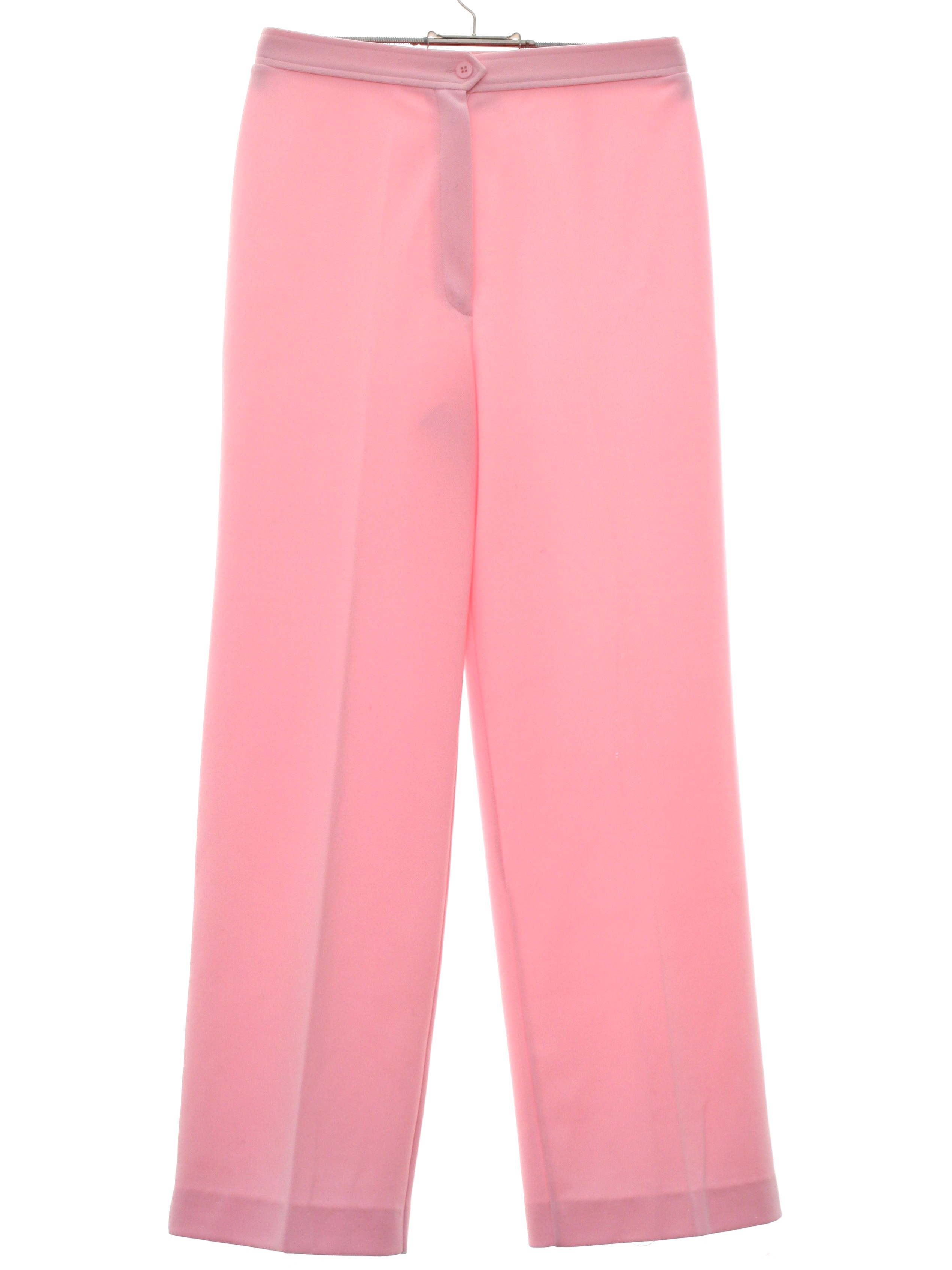 Vintage 1970's Pants: Late 70s or early 80s -Devon- Womens light pink ...