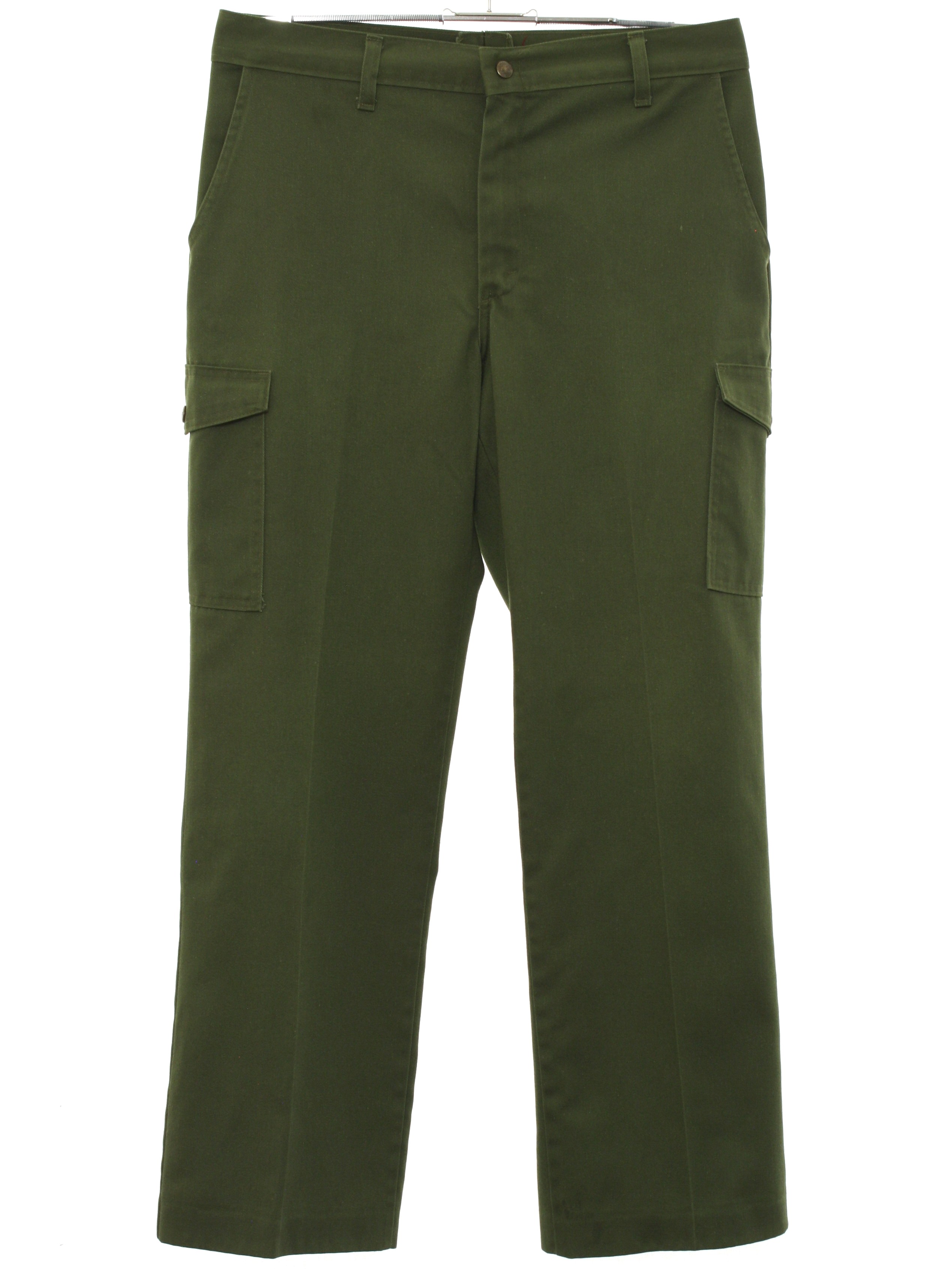 Retro Eighties Pants: 80s -Boy Scouts of America- Mens khaki green ...