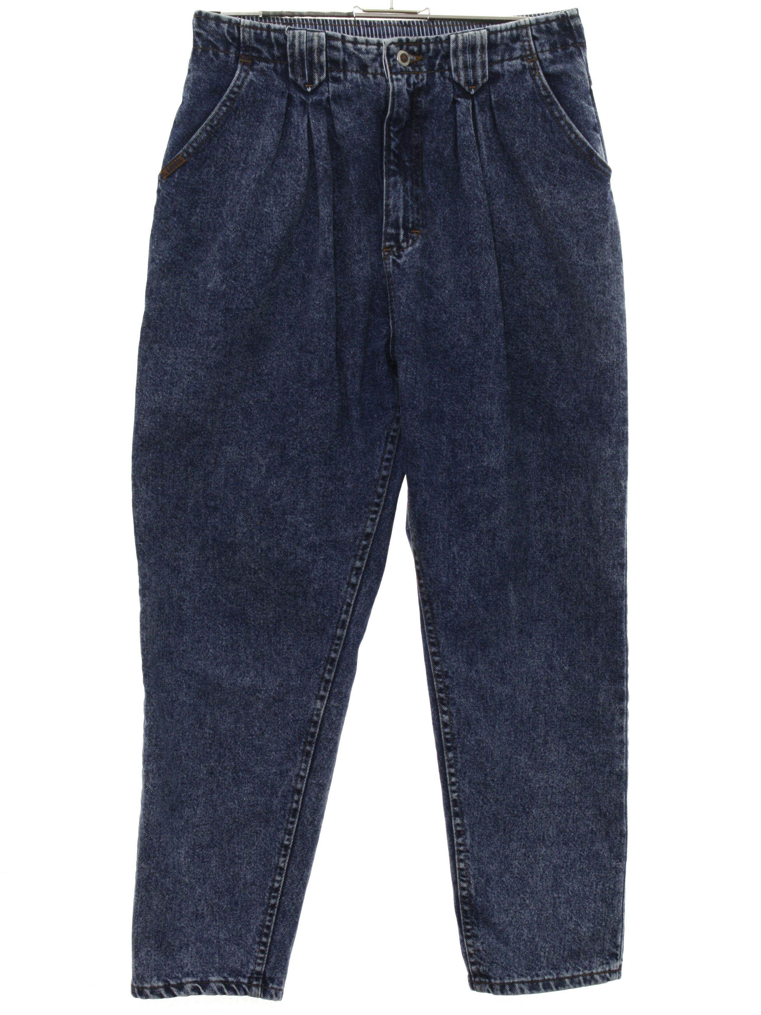 Lee Eighties Vintage Pants: 80s -Lee- Womens dark blue cotton denim ...