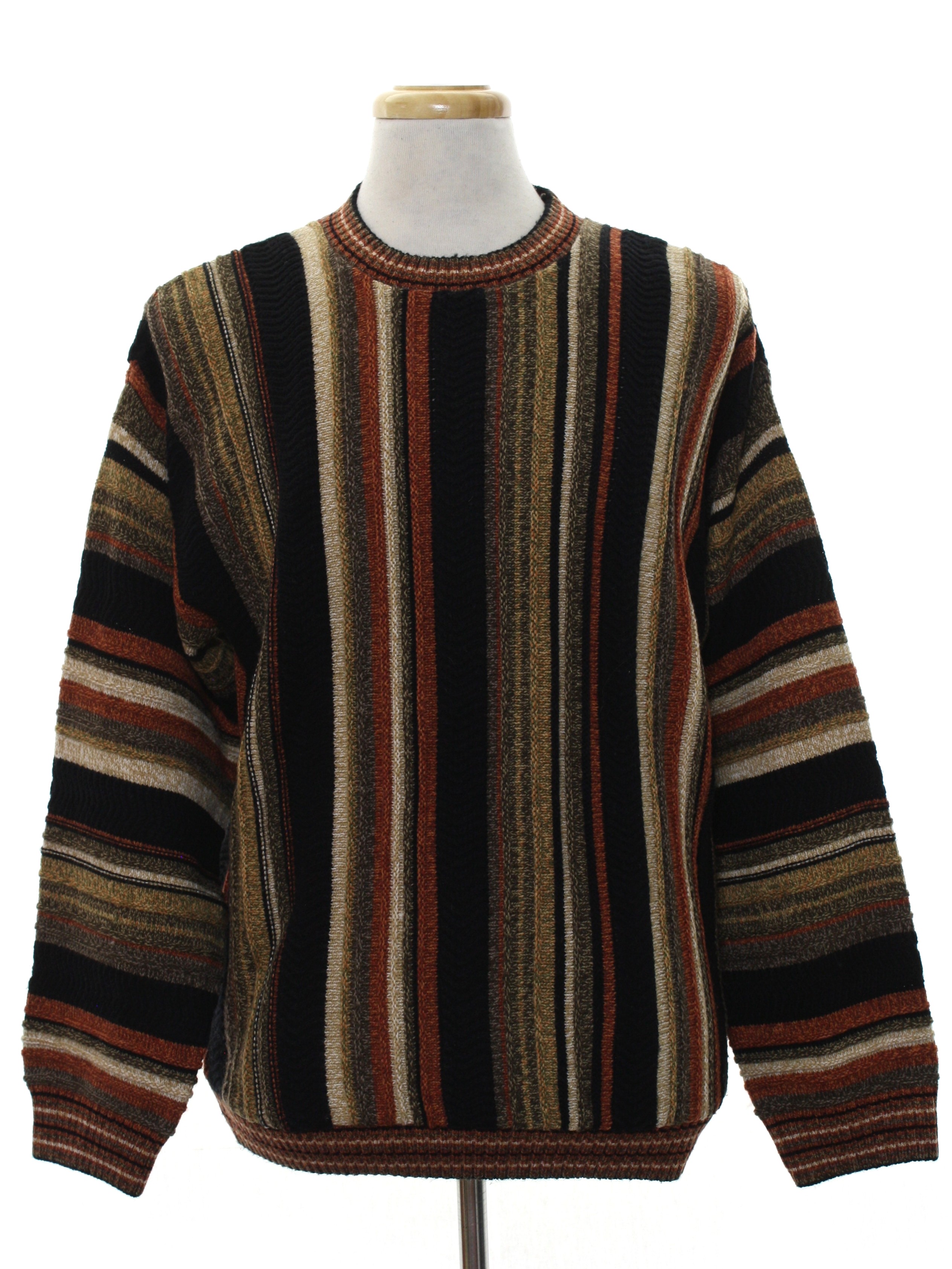 Retro 1980's Sweater (Pronto) : 80s -Pronto-uomo- Mens black background ...