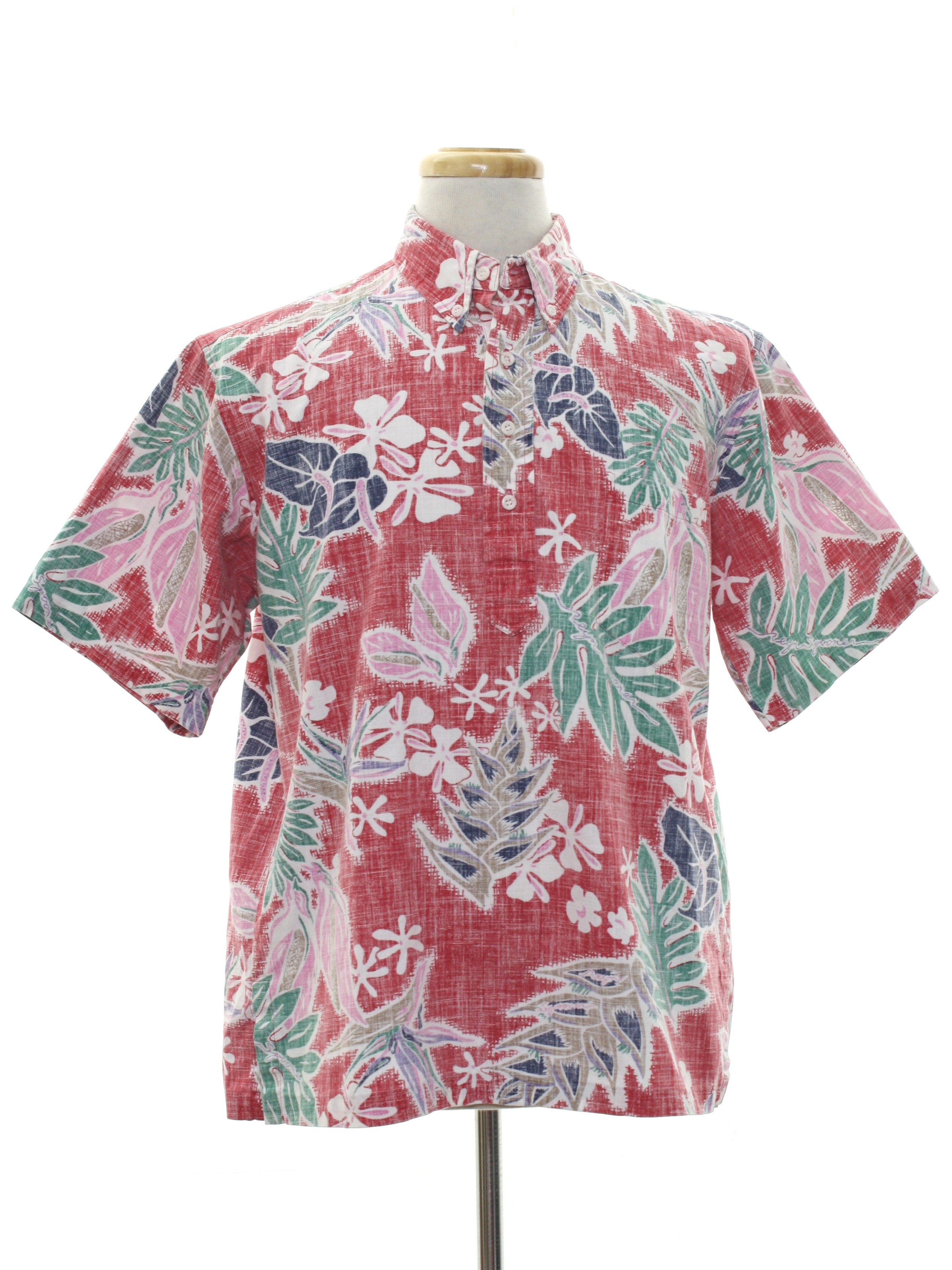 Vintage Reyn Spooner Eighties Hawaiian Shirt: 80s -Reyn Spooner- Mens ...