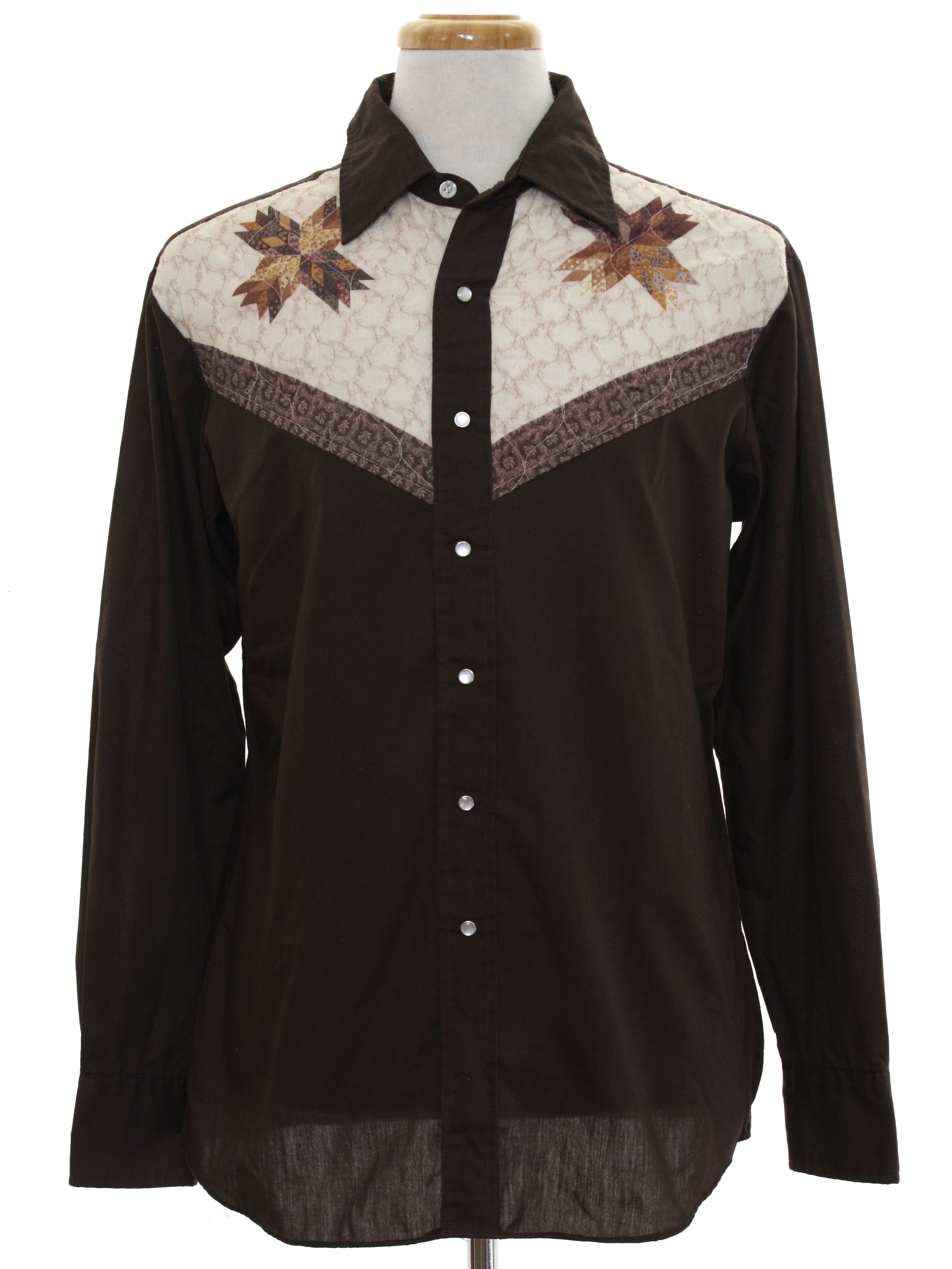 80s Retro Western Shirt: Early 80s -Rocking Ranchwear by