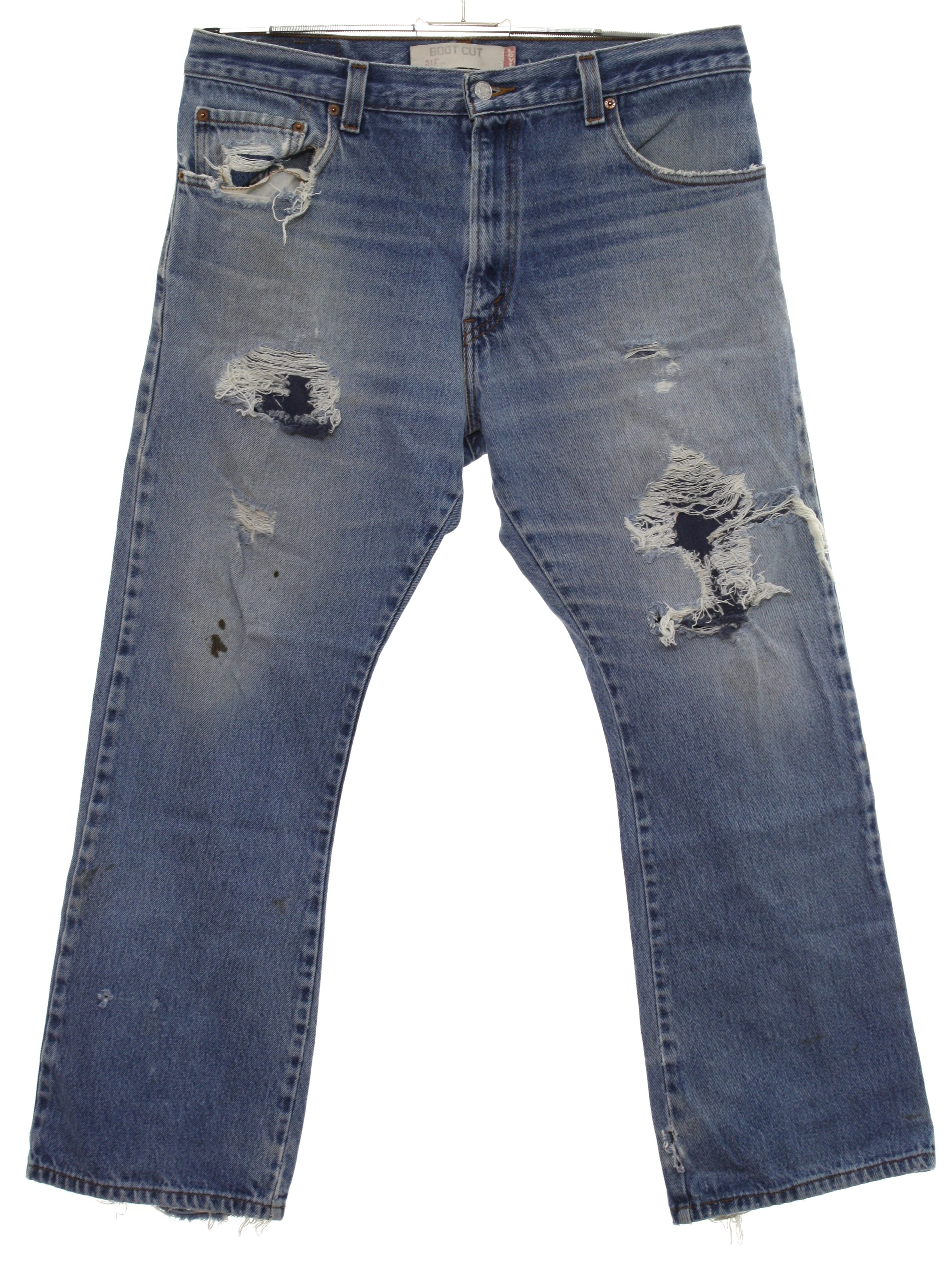 Nineties Flared Pants / Flares: 90s or Newer Levis 517- Mens stone ...
