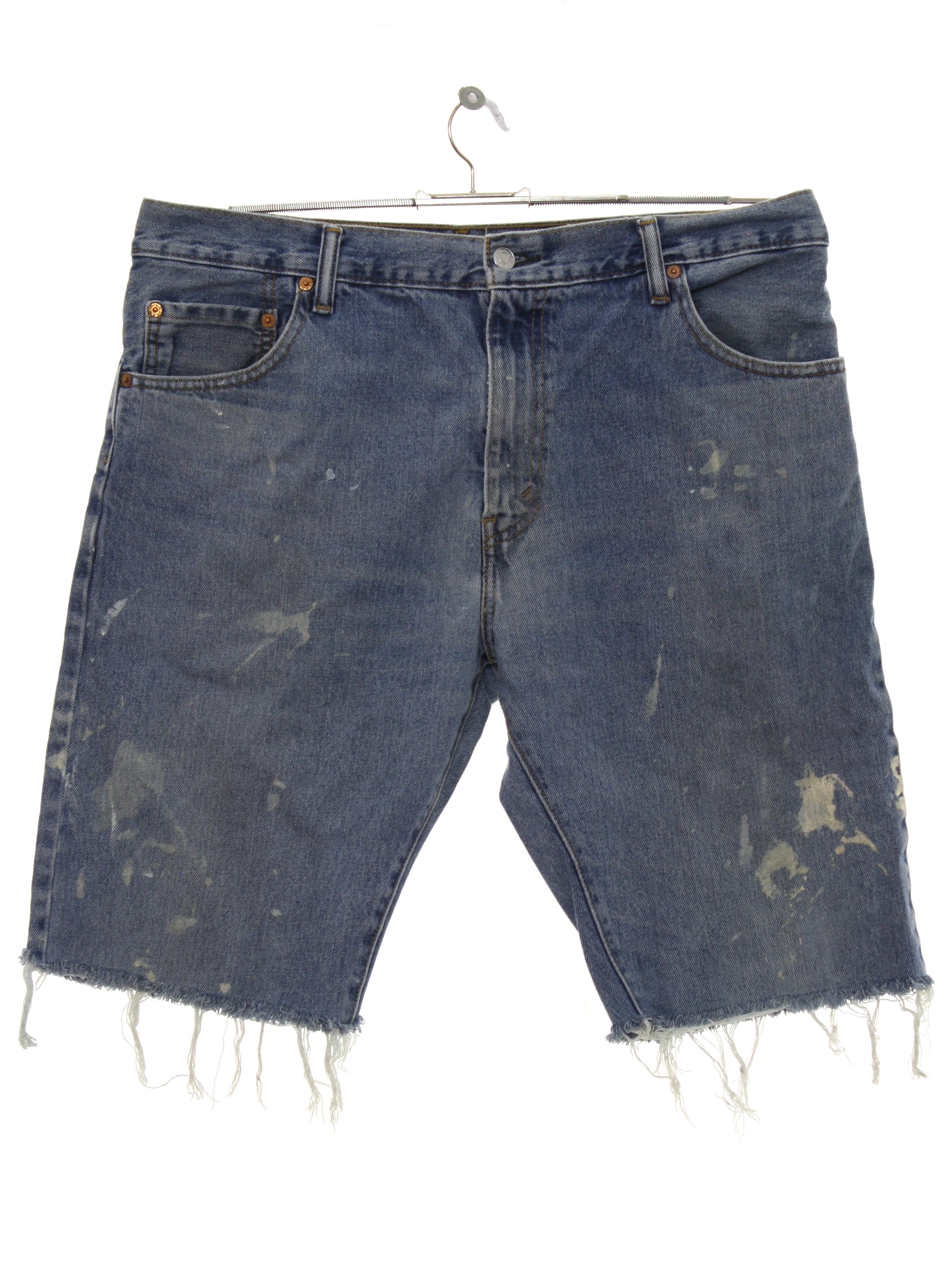 levis vintage denim shorts