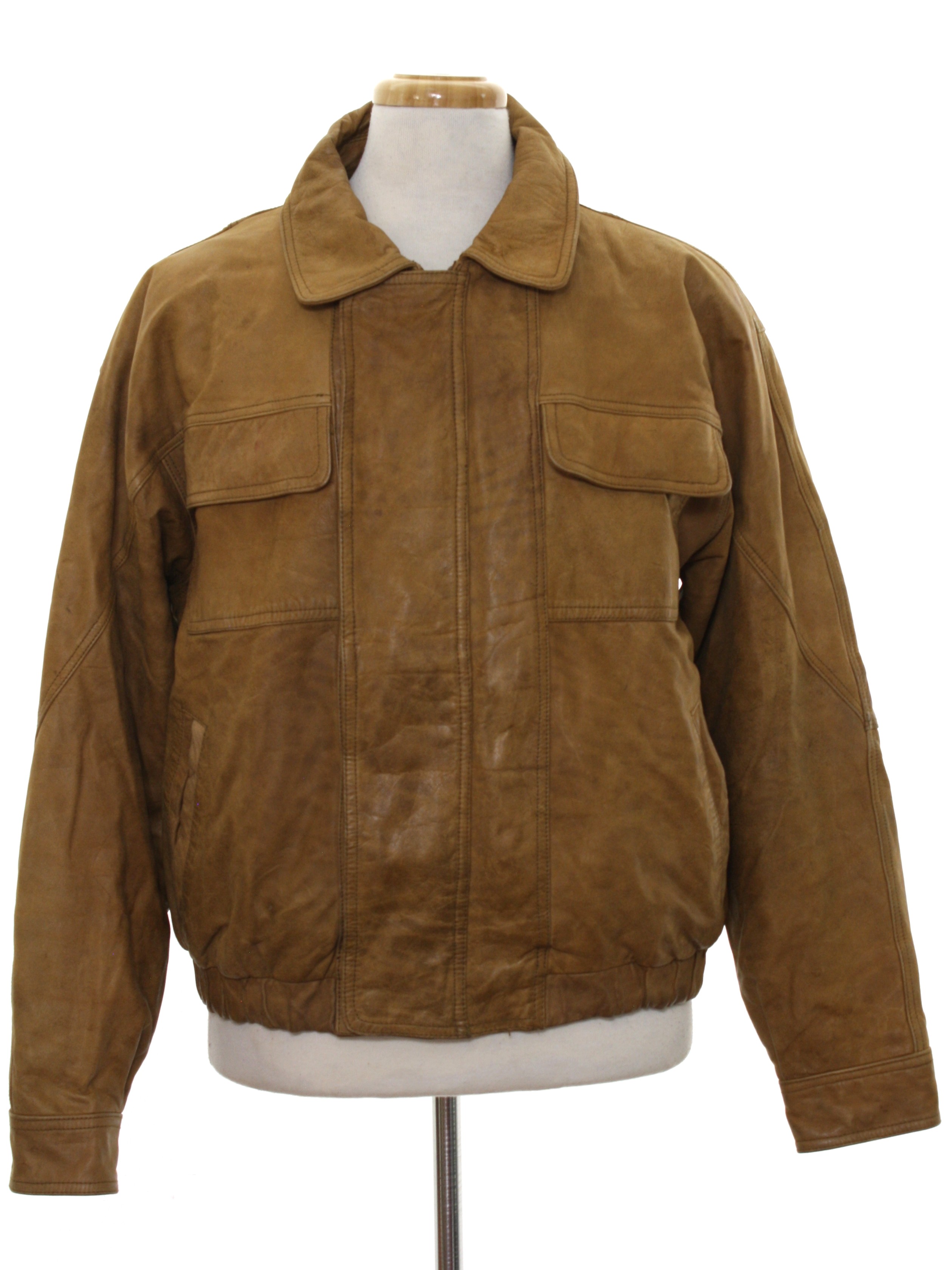Retro Eighties Leather Jacket: Late 80s or Early 90s -New Zealand ...