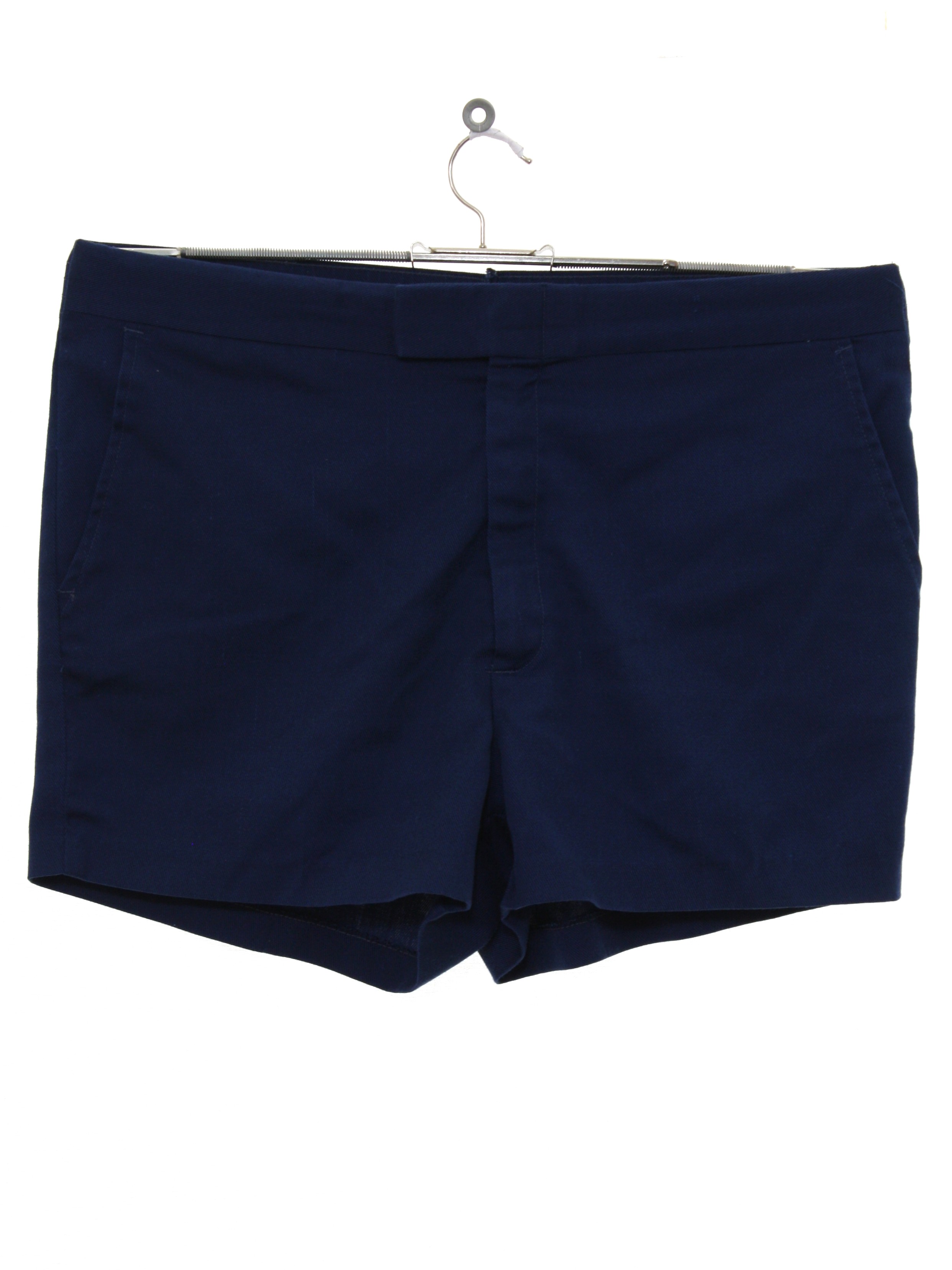 Eighties Vintage Shorts: 80s -No Label- Mens midnight blue background ...