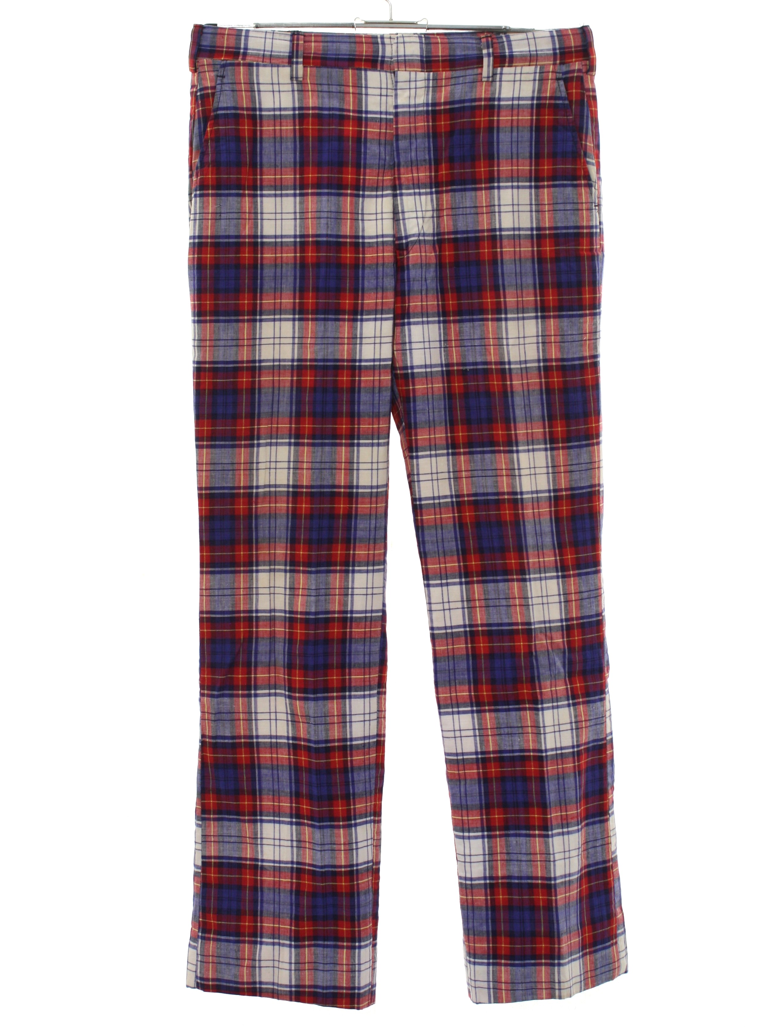 80s Vintage Filenes Pants: 80s -Filenes- Mens navy blue, red, white and ...
