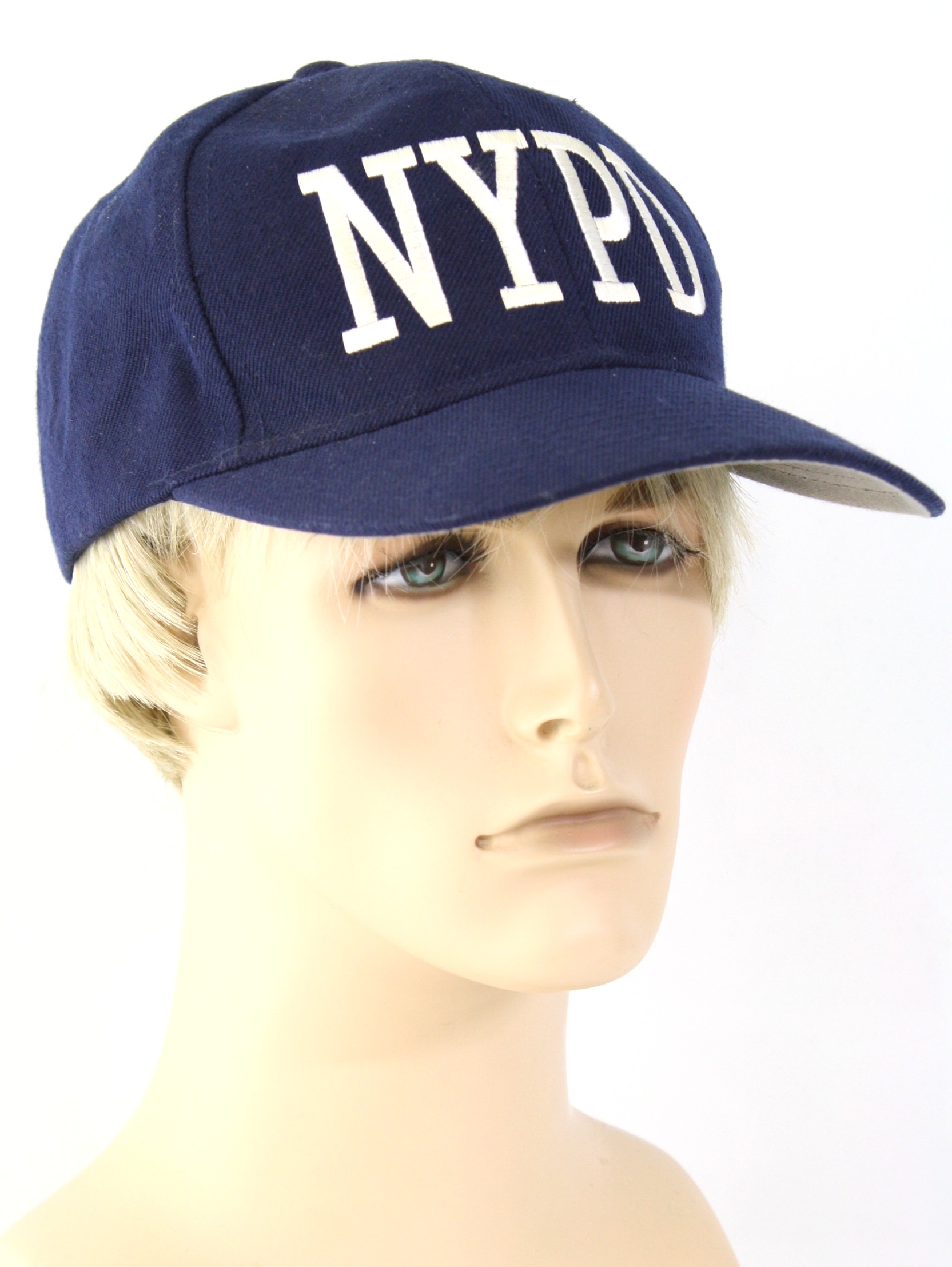 Eighties Vintage Hat: 80s -Headmaster Inc- Mens midnight blue ...