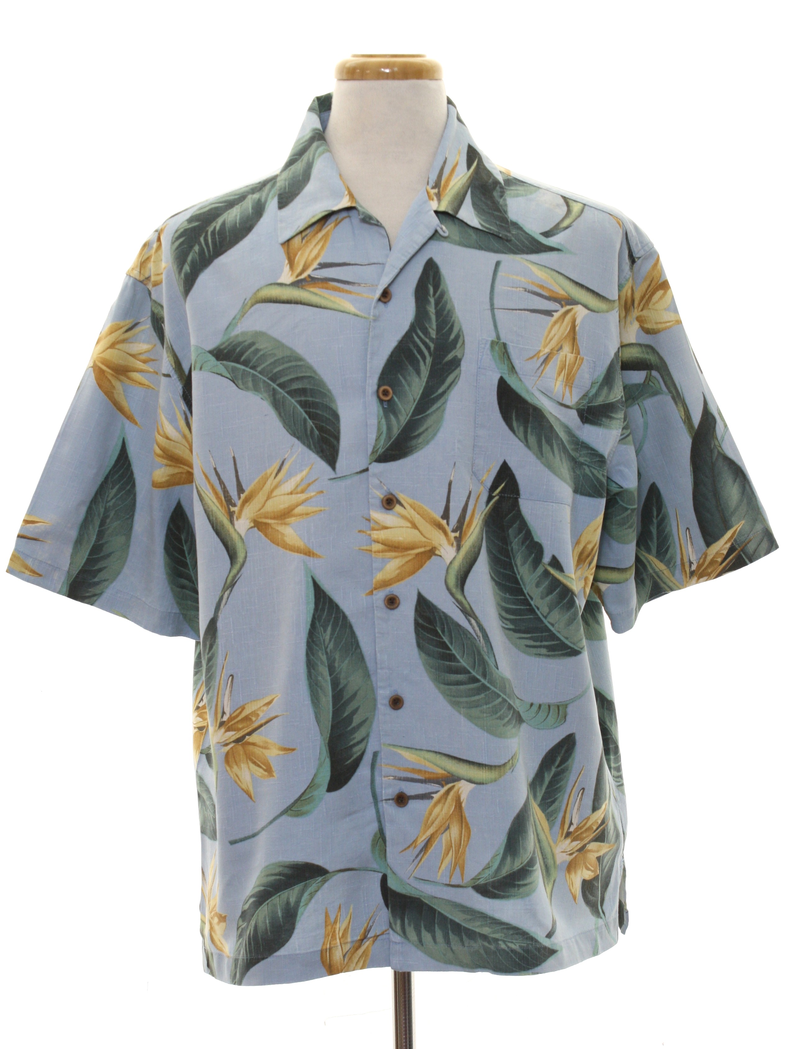 Retro 1990s Hawaiian Shirt: 90s -Jamaica Jaxx- Mens gray background ...
