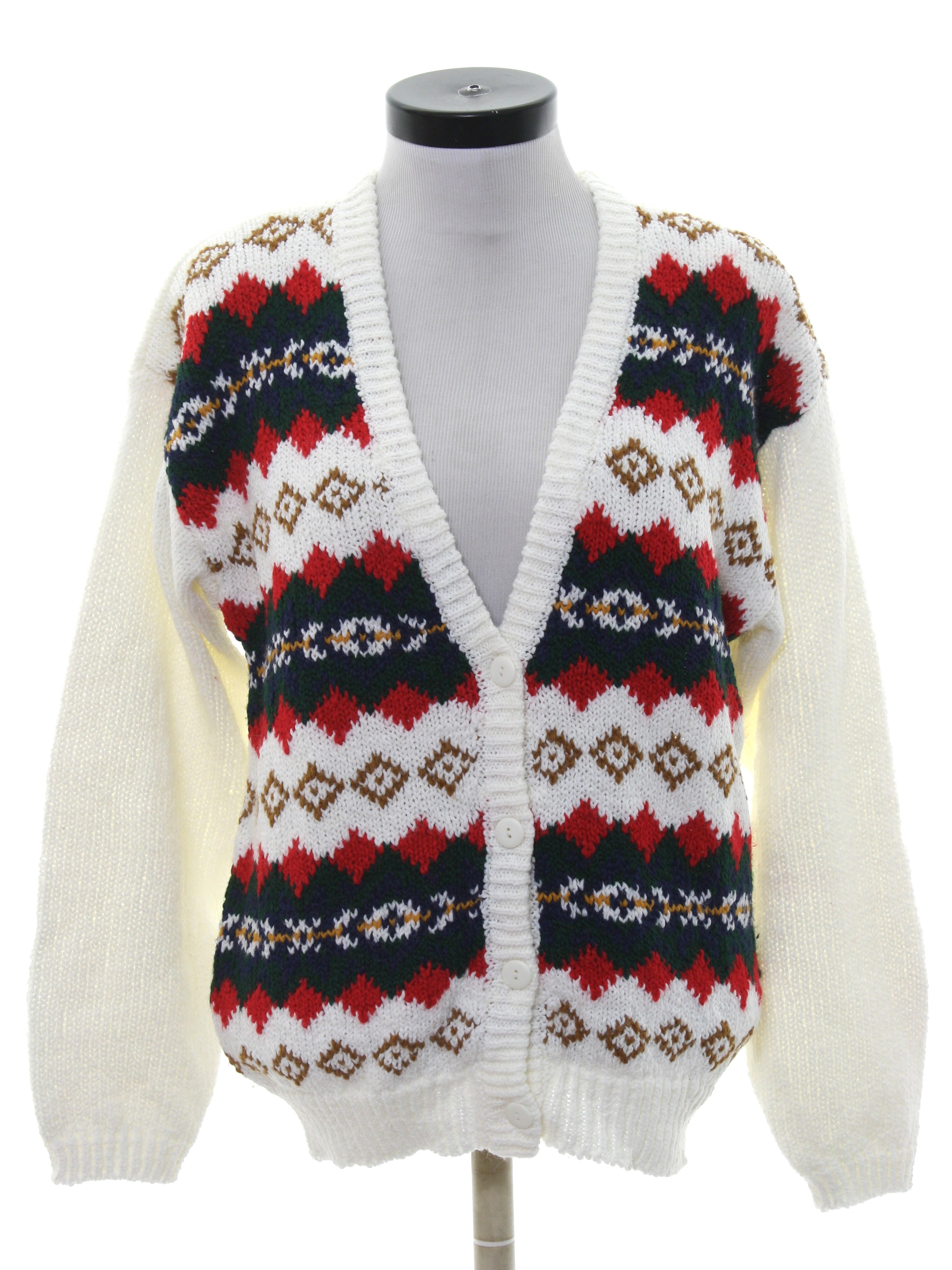 winter white cardigan sweater