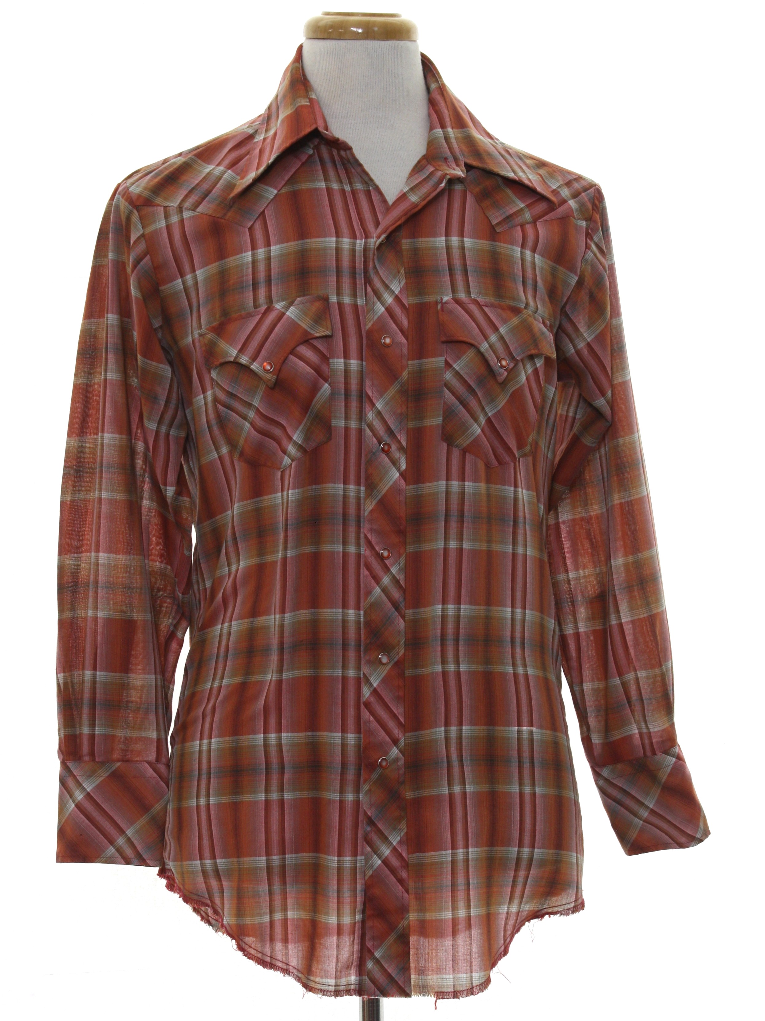 pink mens western shirt