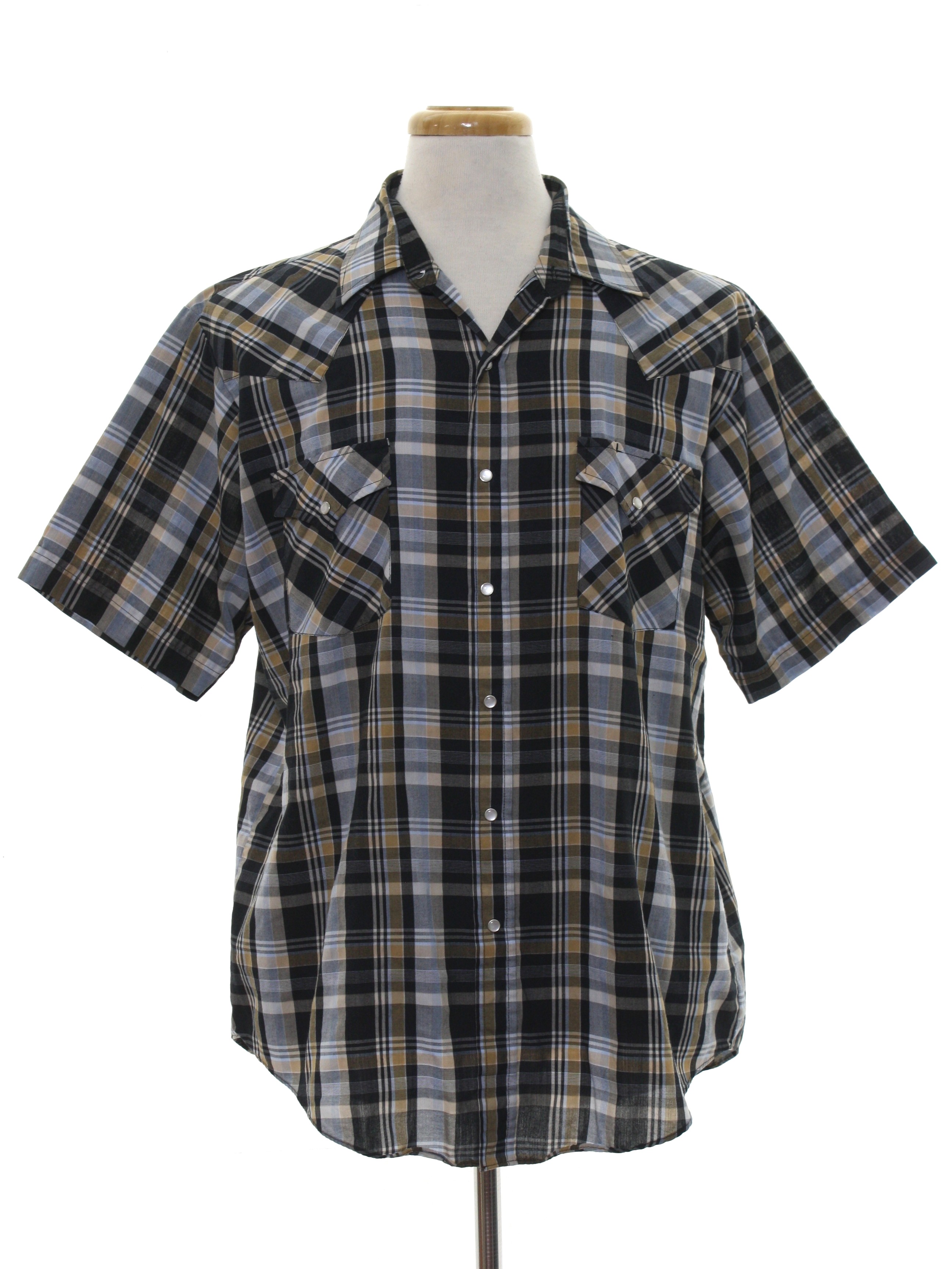 plains brand western shirts