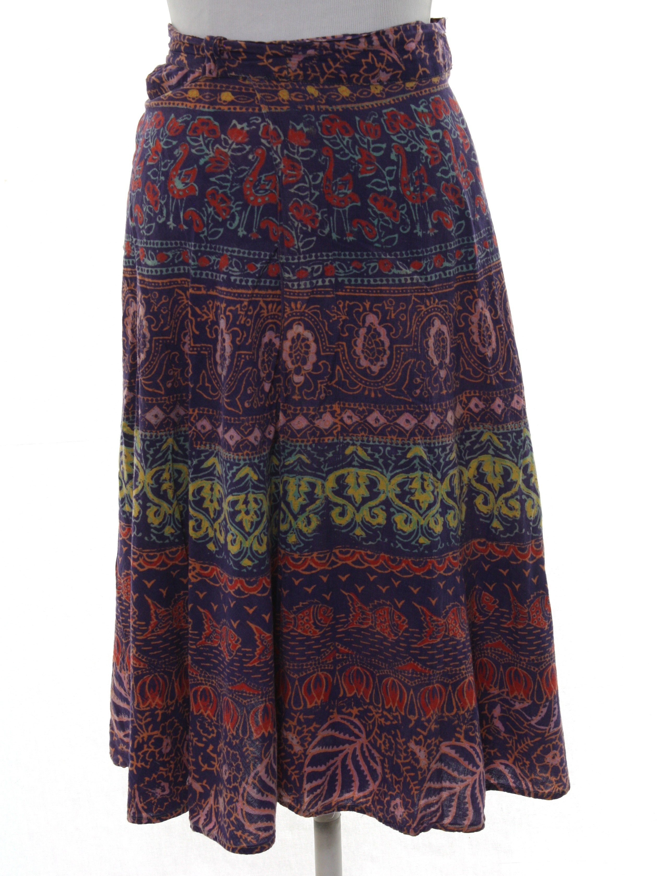 90s Hippie Skirt (Made in India): 90s or newer -Made in India- Womens ...