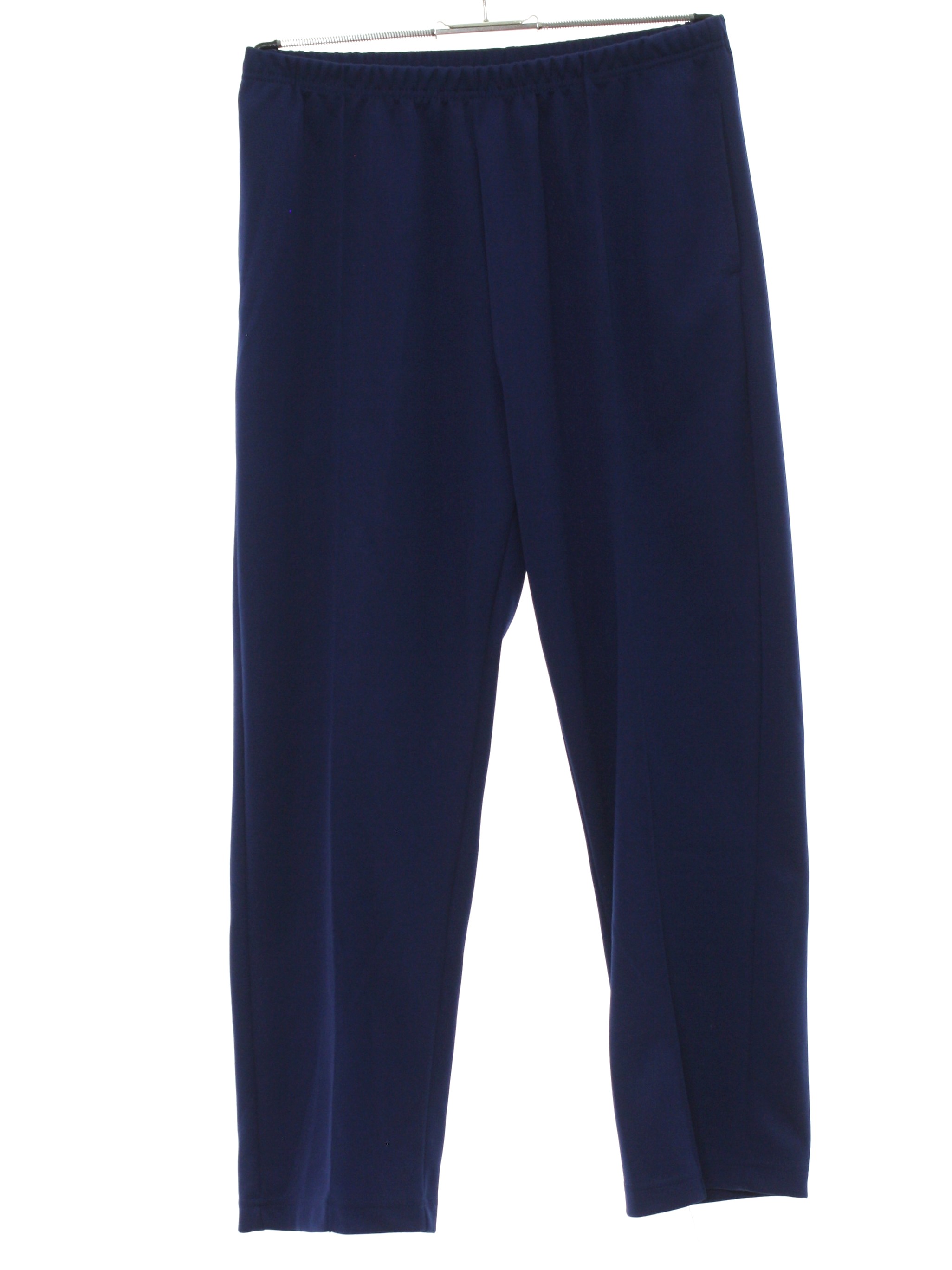 Eighties Vintage Pants: 80s -Sara Morgan- Womens navy blue solid ...