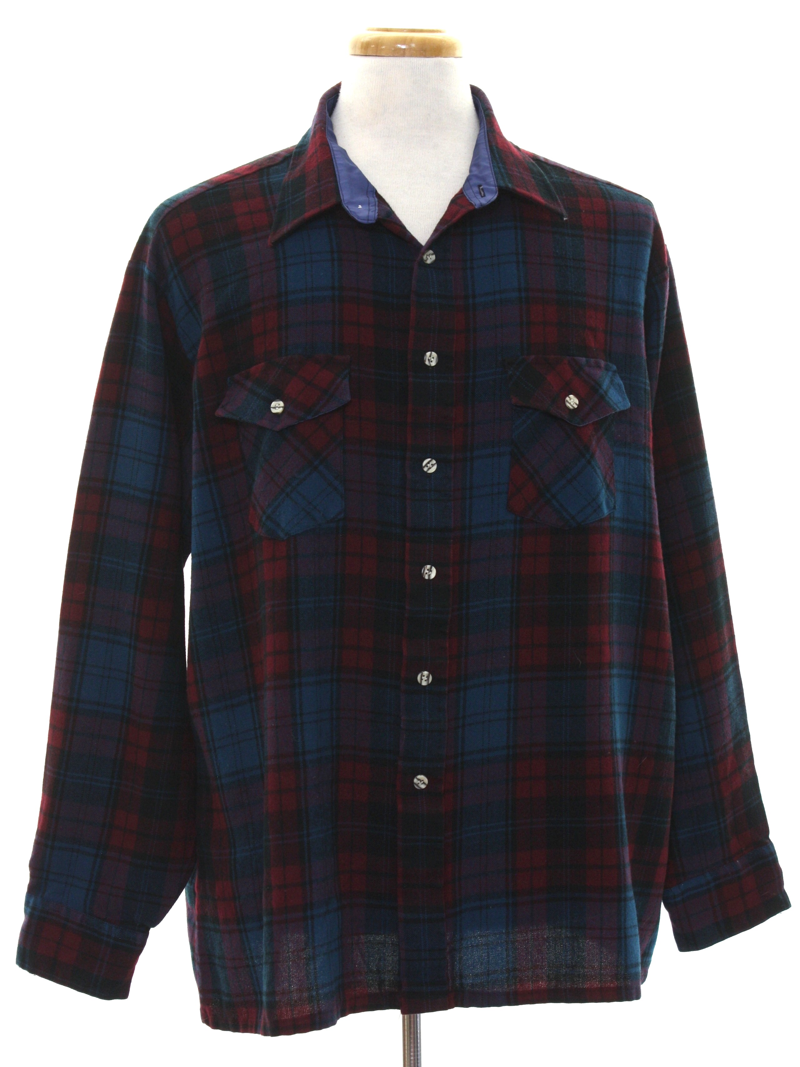 van flannel shirts