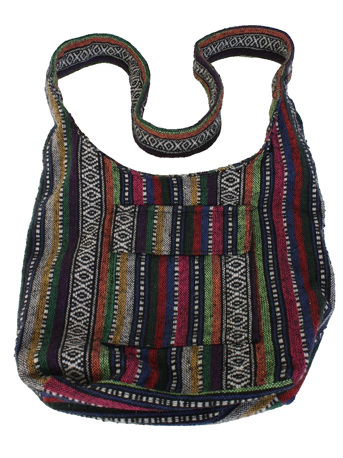 Purse: 90s -Missing Label- Womens multicolored, stripe background ...