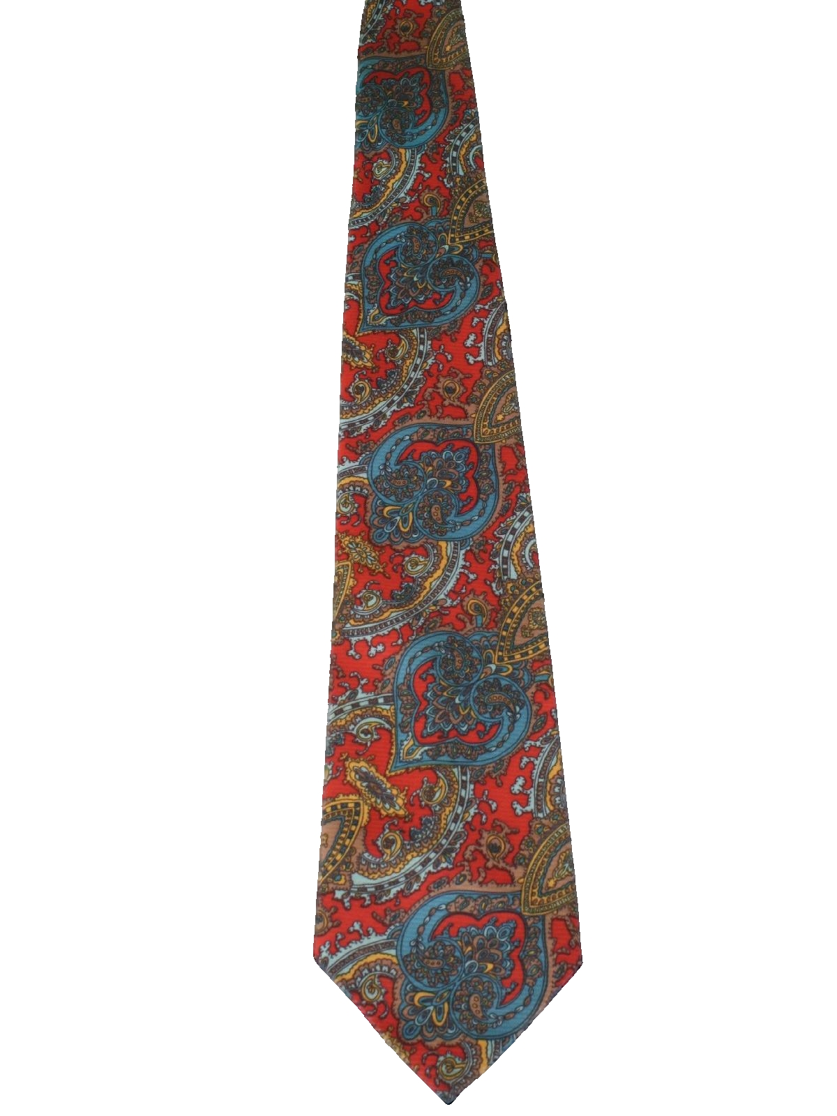 Vintage 1960's Neck Tie: 60s -Towncraft for Pennys- Mens dark pinkish ...