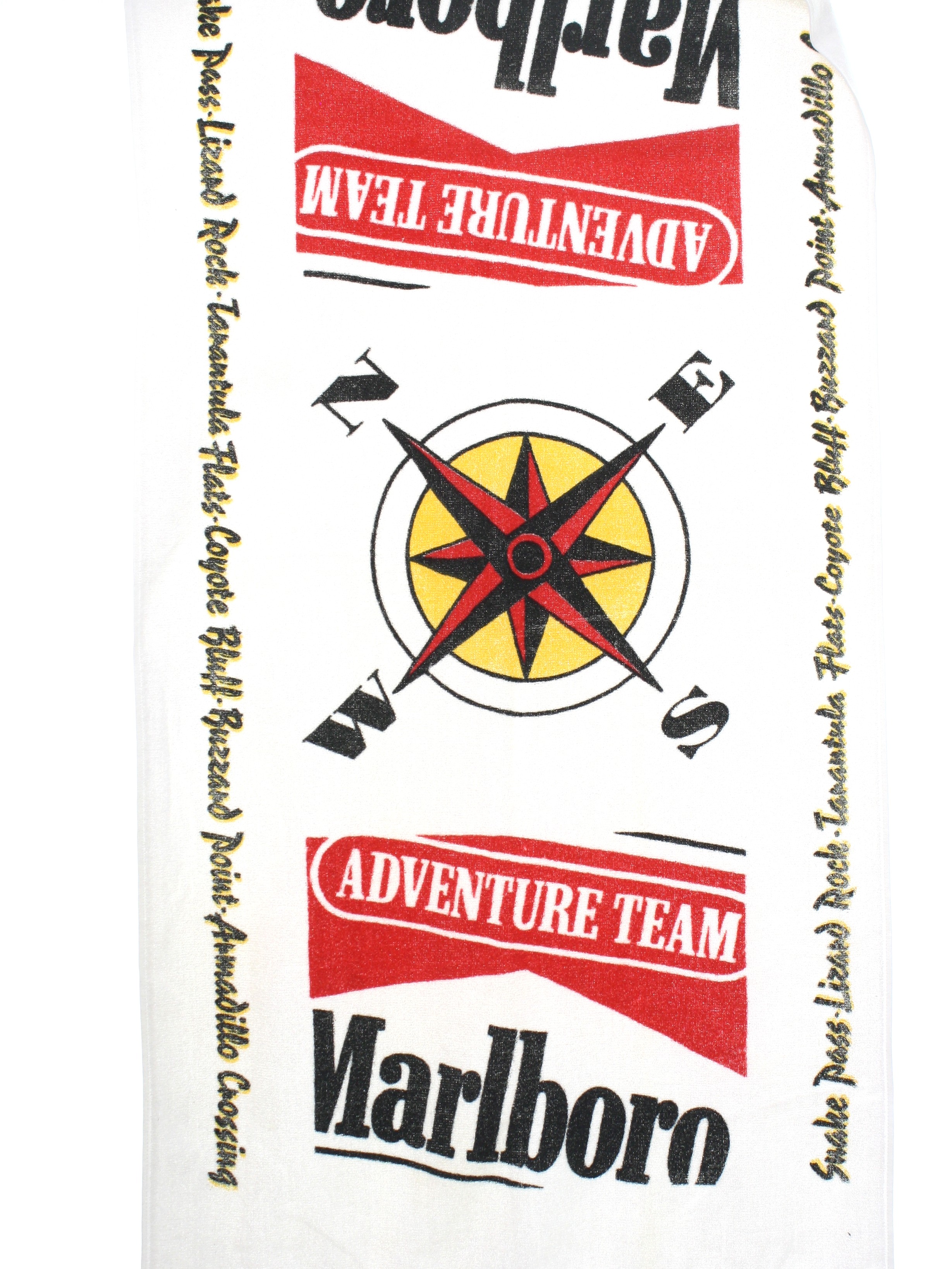 1980's Marlboro Adventure Team, Made in USA Home Decor - Marlboro Beach  Towel