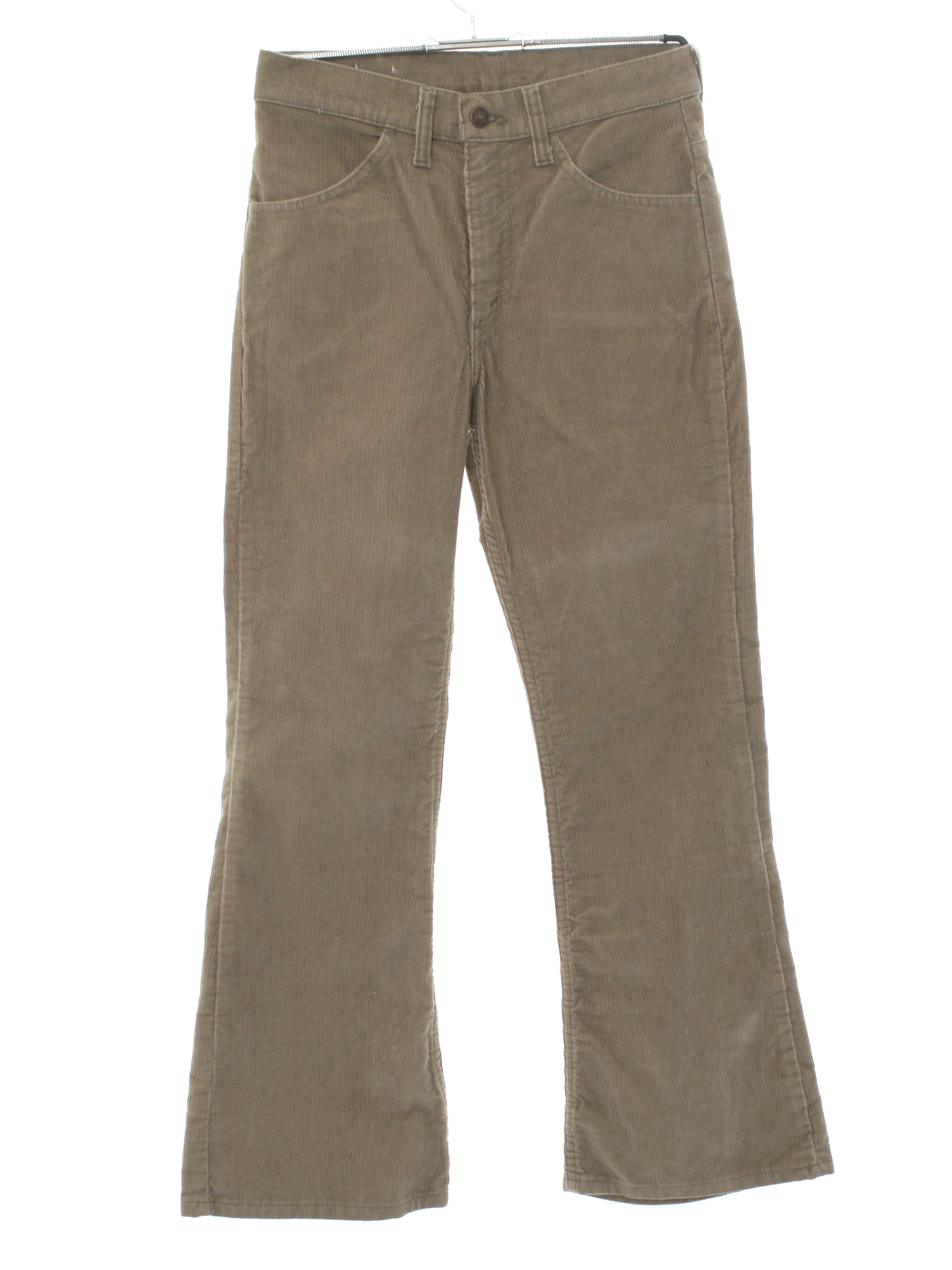 Vintage 1970's Bellbottom Pants: 70s -Levis Durawale Plus 646