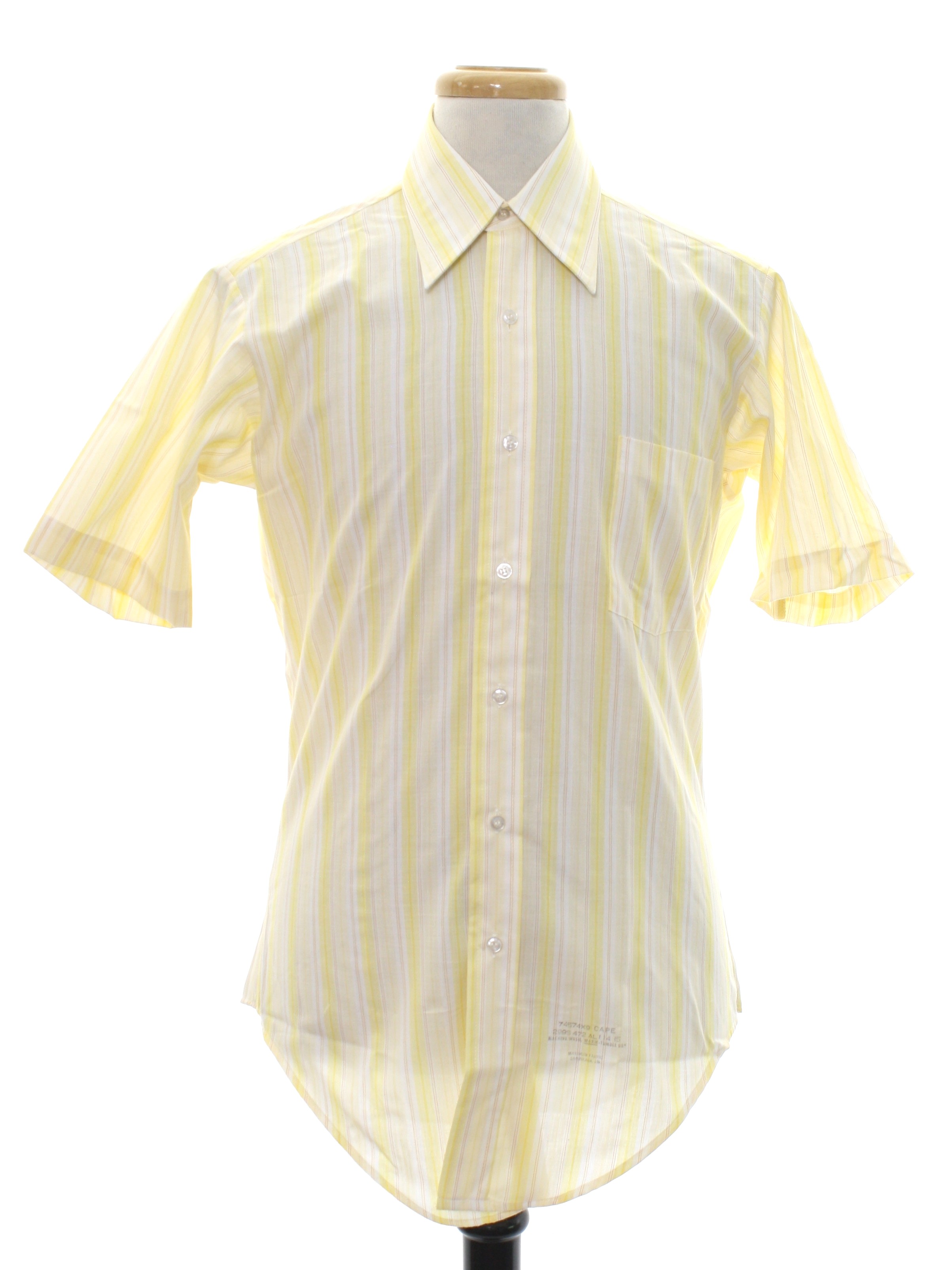 Retro 1960's Shirt (Sears Perma Prest) : Late 60s -Sears Perma Prest ...
