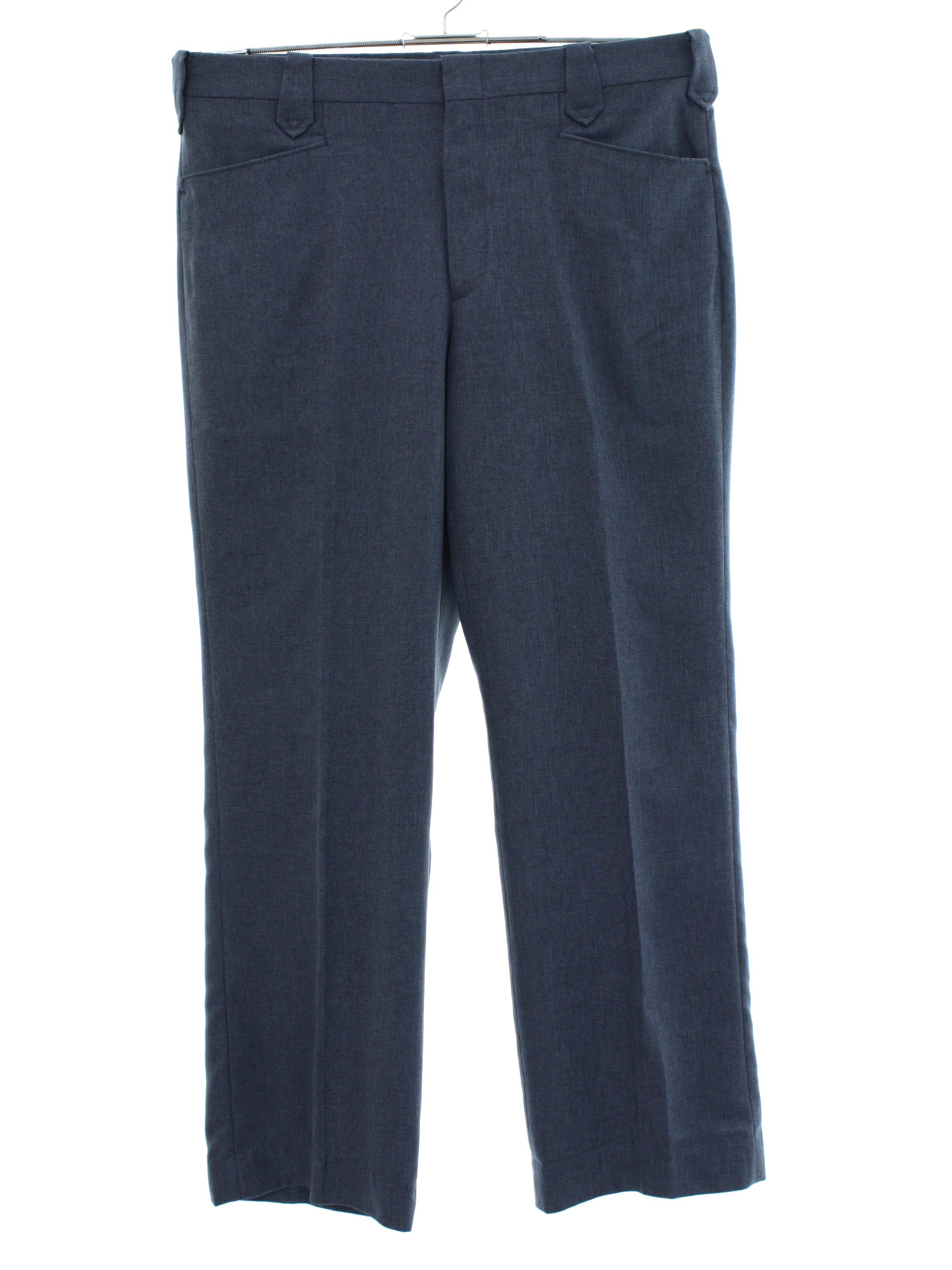 1970's Retro Pants: 70s style (made recently) -Circle S- Mens heathered ...