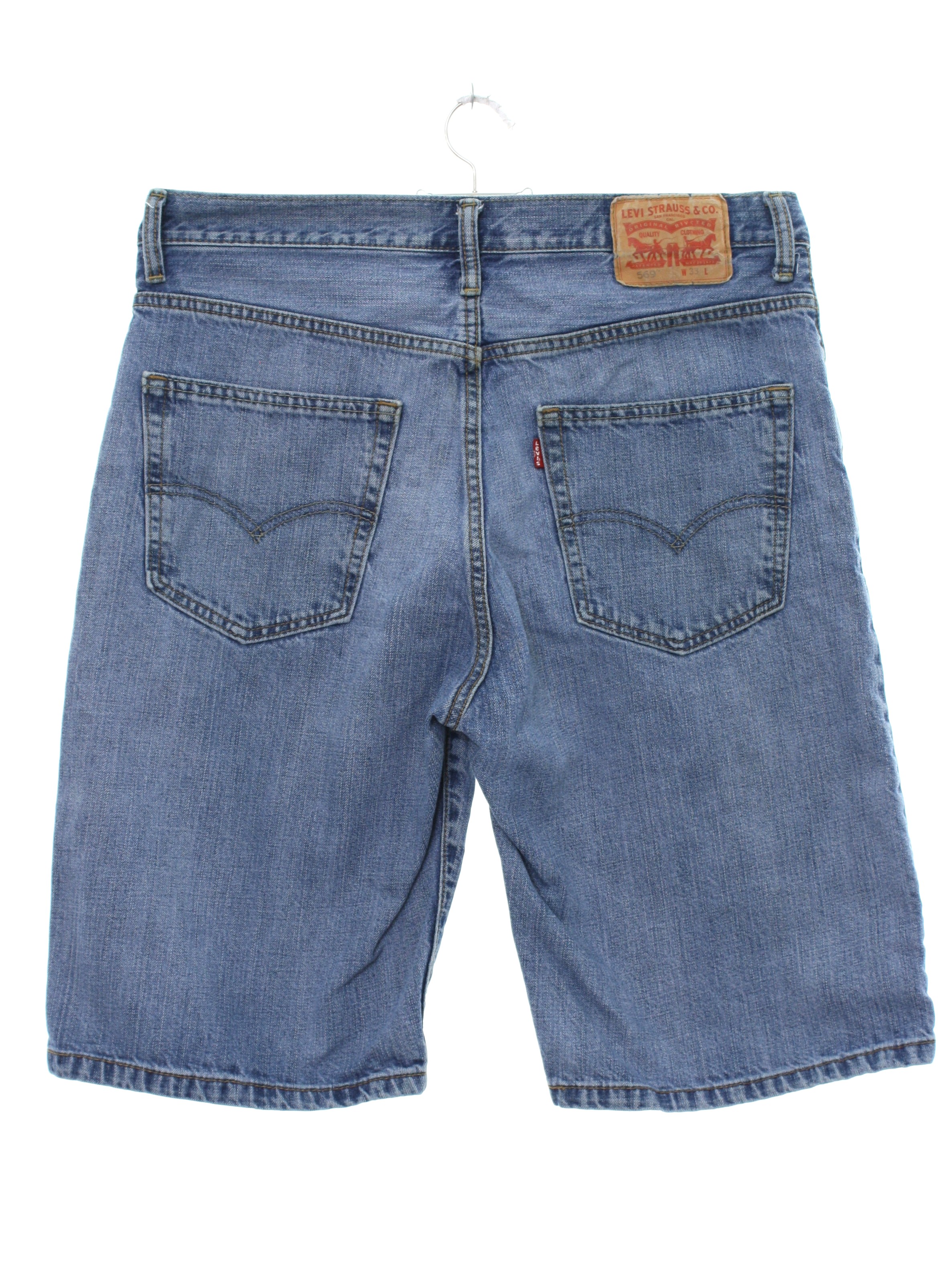 jean shorts 90s mens