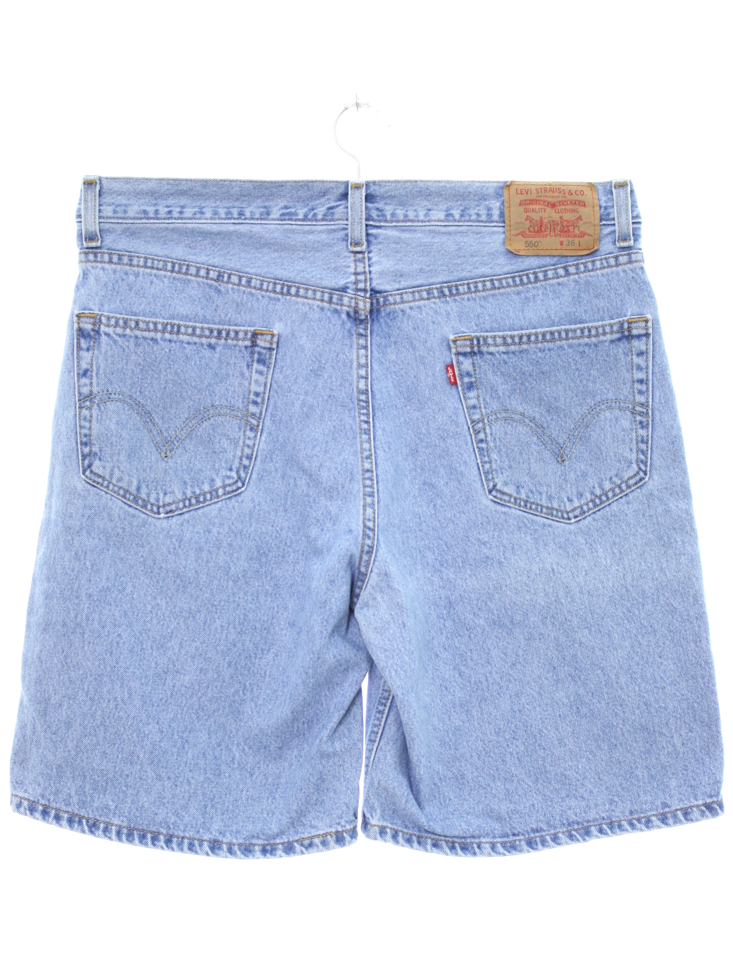 levi's 550 jean shorts