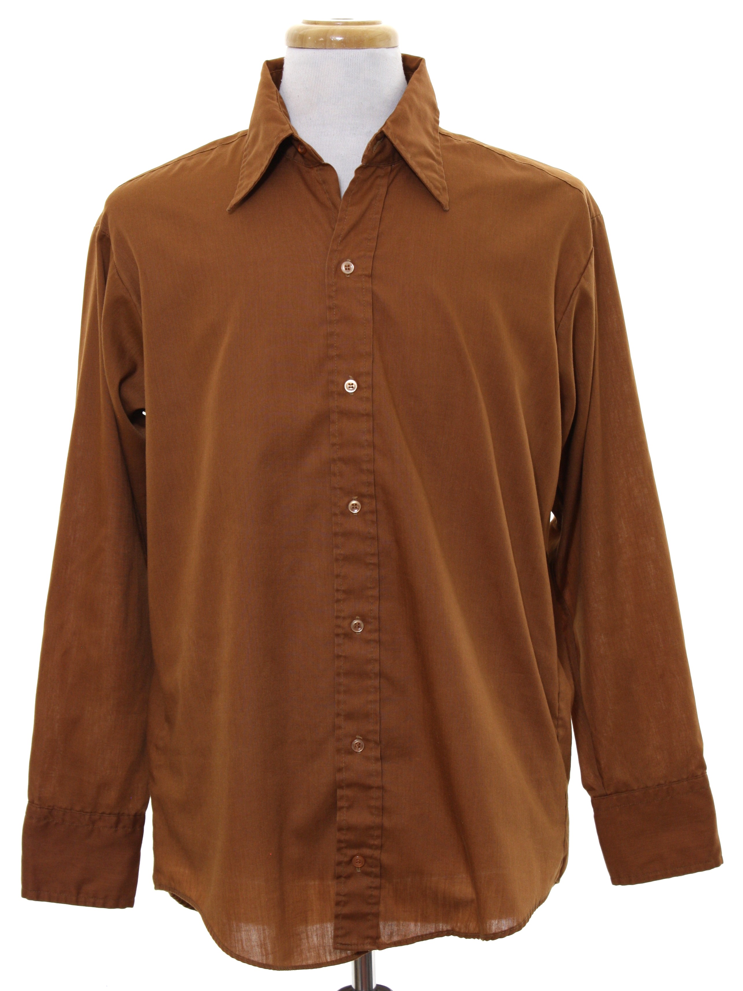 mens 60s button down shirts