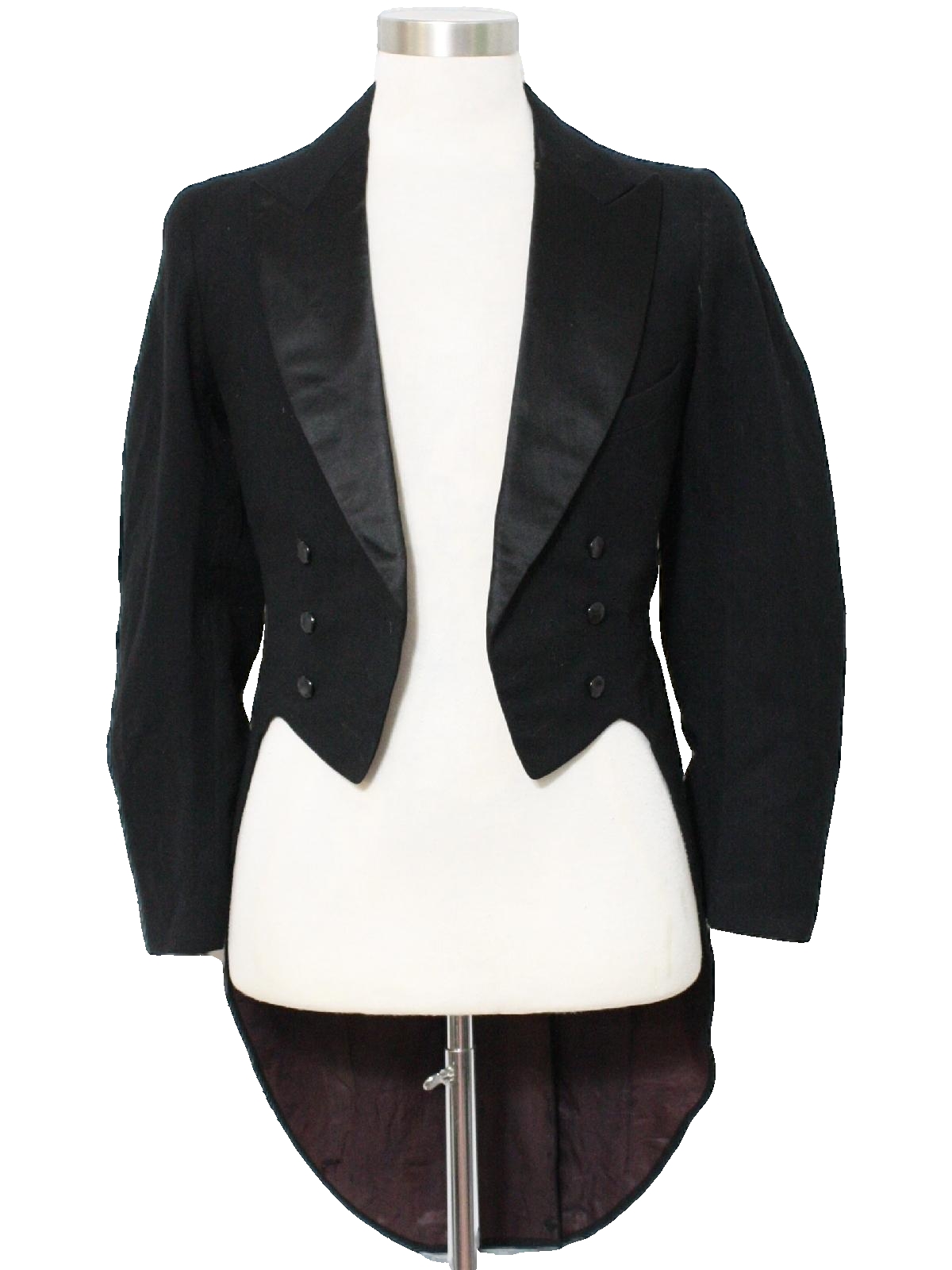 1930s Jacket: 1930 -Dubac Tailors Inc San Francisco Oakland- Mens black ...