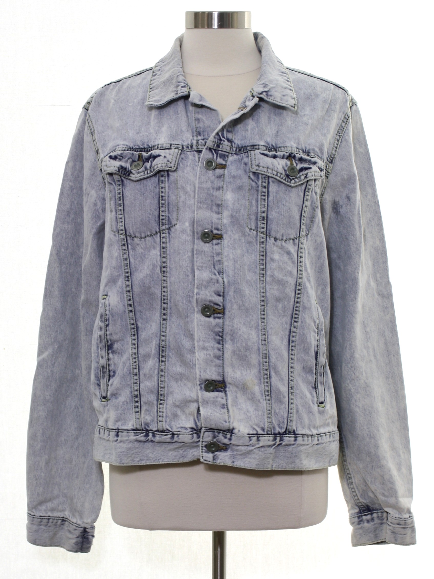 90's Arizona Jeans Co. Jacket: 90s -Arizona Jeans Co.- Mens faded light ...