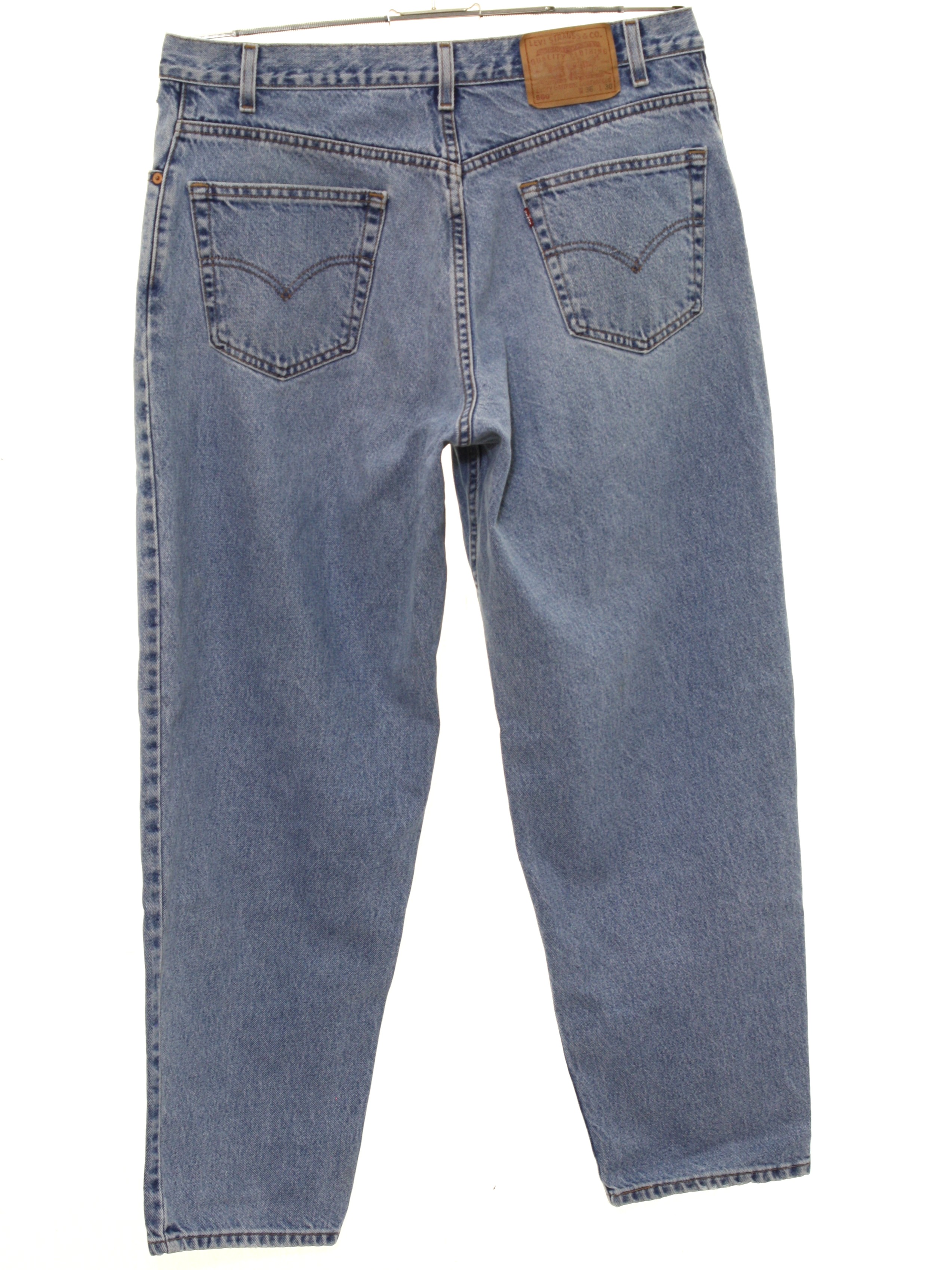 Vintage Levis 560 1990s Pants: 90s -Levis 560- Mens slightly faded and ...
