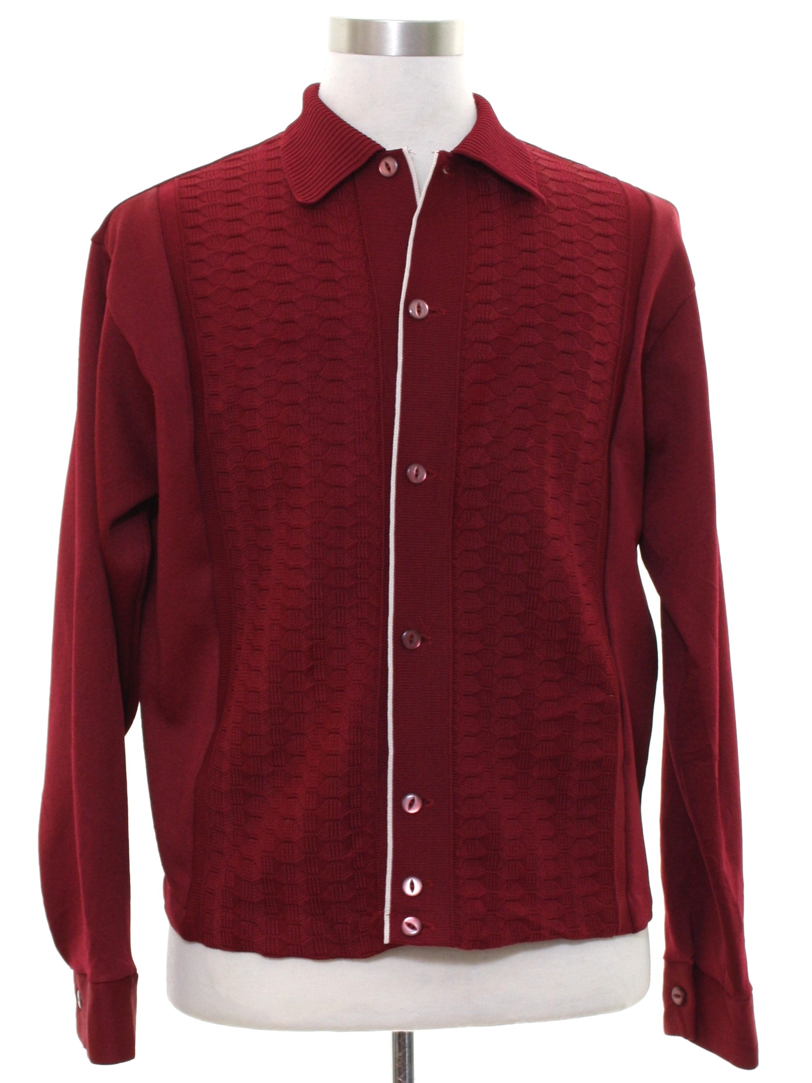 mens 60s button down shirts