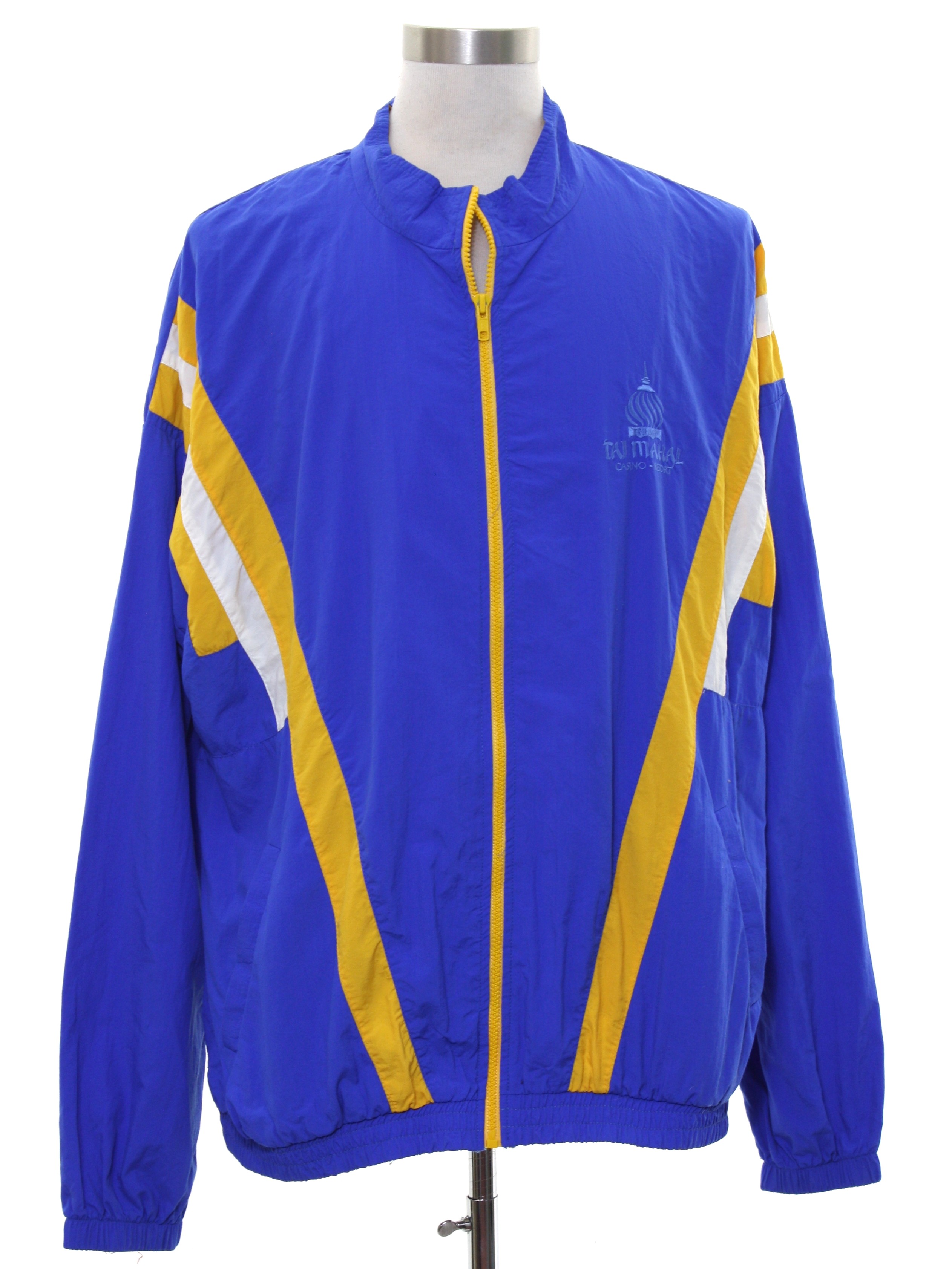 1990's Jacket (Santiago Sporta): 90s -Santiago Sporta- Mens royal blue ...