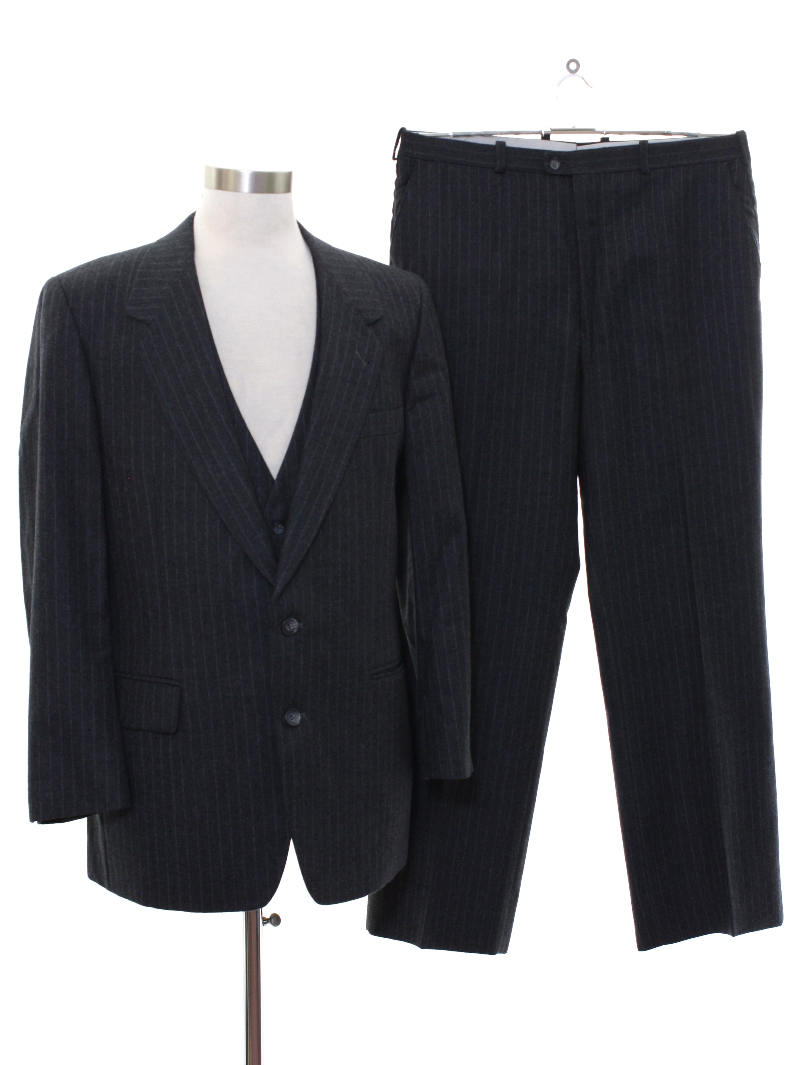 1980's Vintage Dimitri Suit: 80s -Dimitri- Mens three piece totally 80s ...