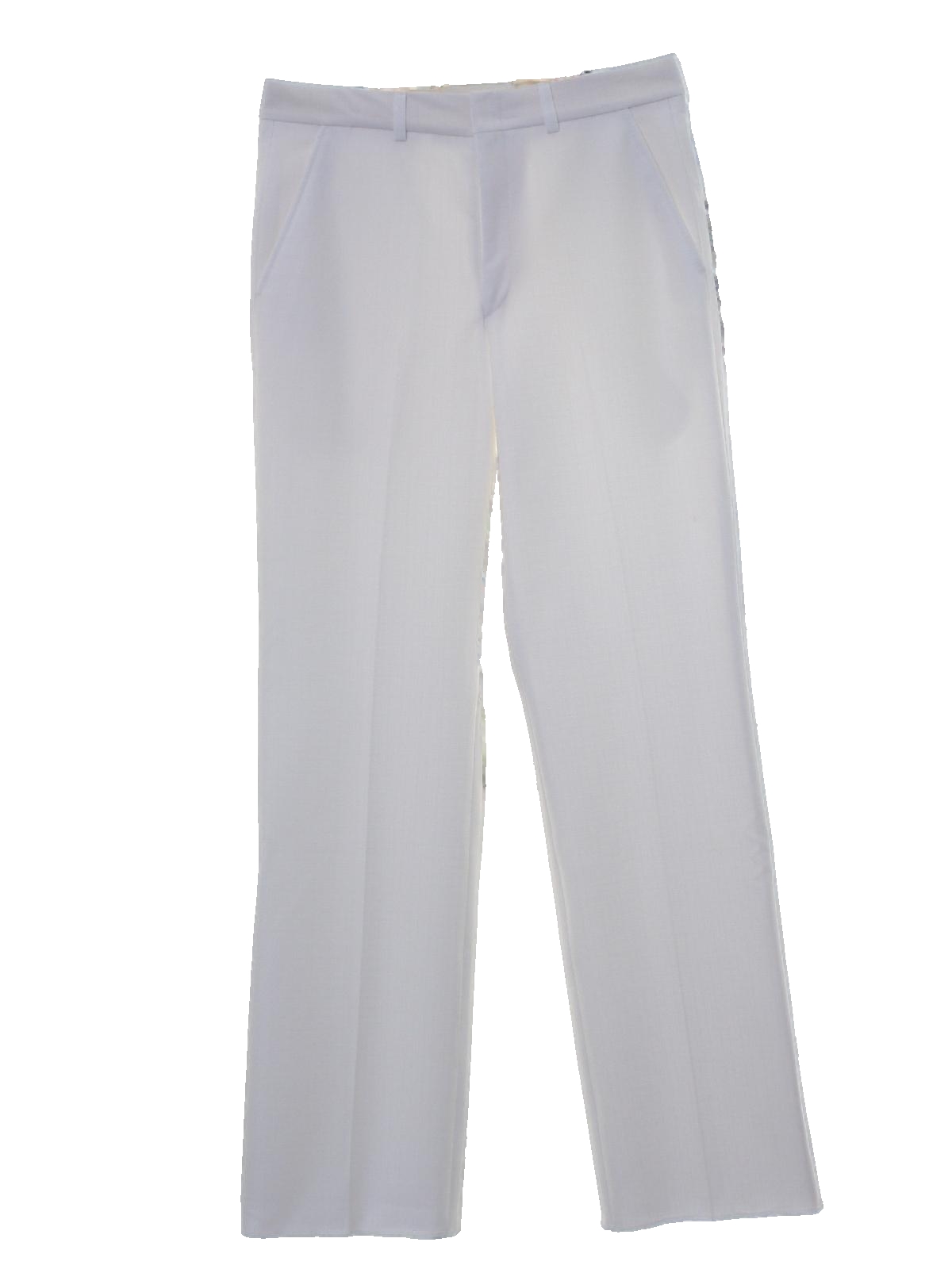 Seventies Vintage Pants: 70s style (made in 90s) -Cintas- Mens white ...