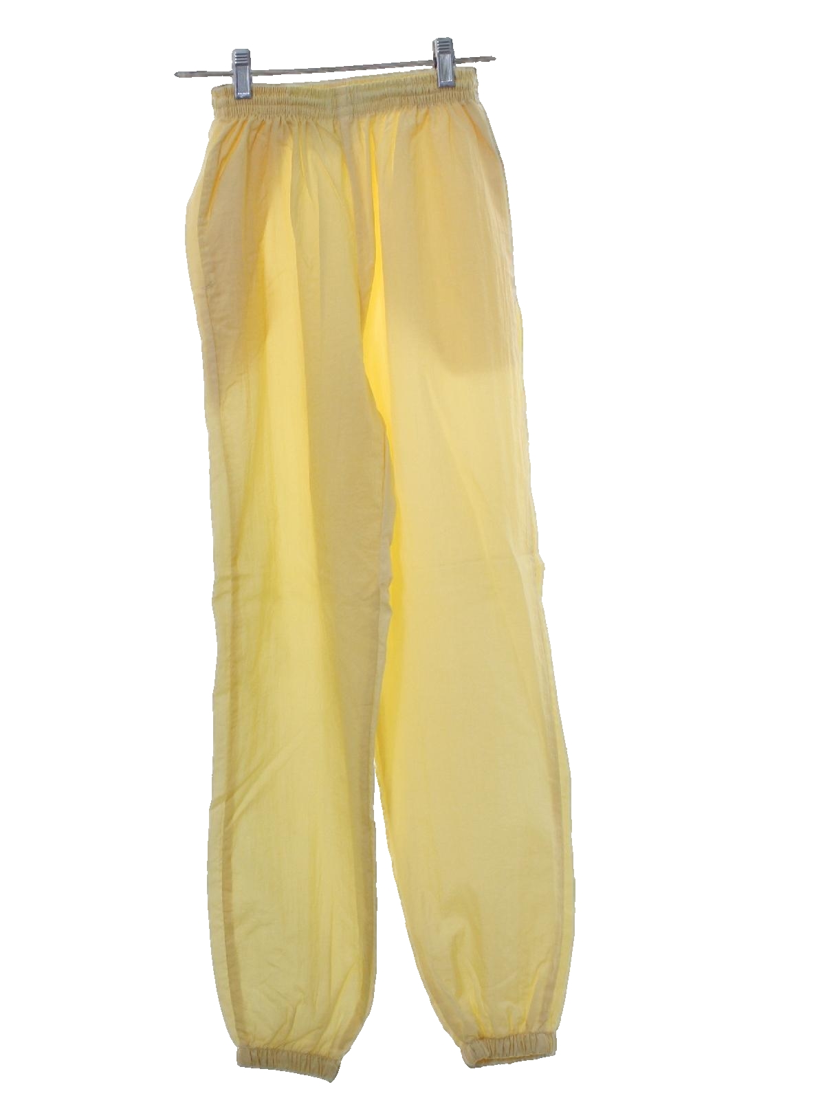 baggy nylon track pants